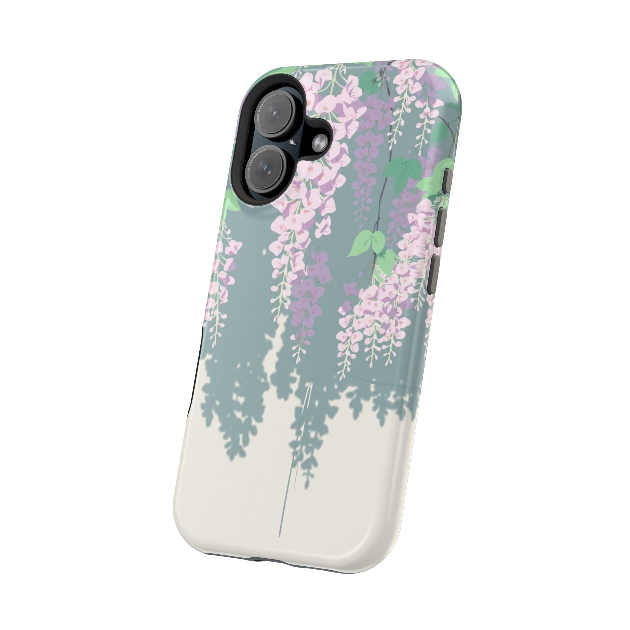 iPhone Dreamy Wisteria Cascade Design Slim Everyday Designer Case · iPhone Case