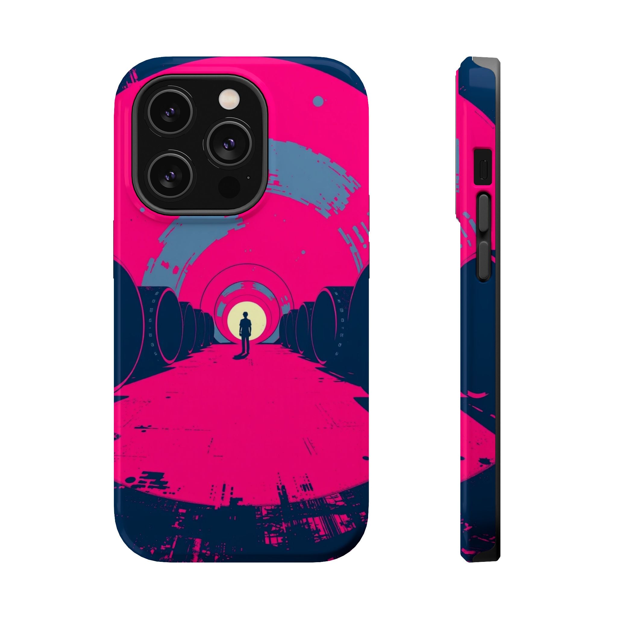 iPhone 1960s Mod Circles Bold Art Bold Modern Everyday Snap Case · iPhone Case