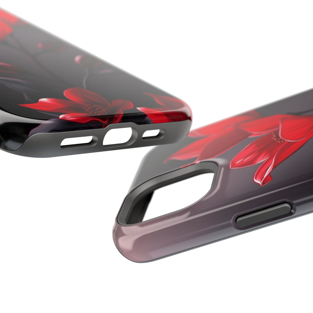 iPhone Dreamy Neon Floral Design Bold Modern Everyday Snap Case · iPhone Case