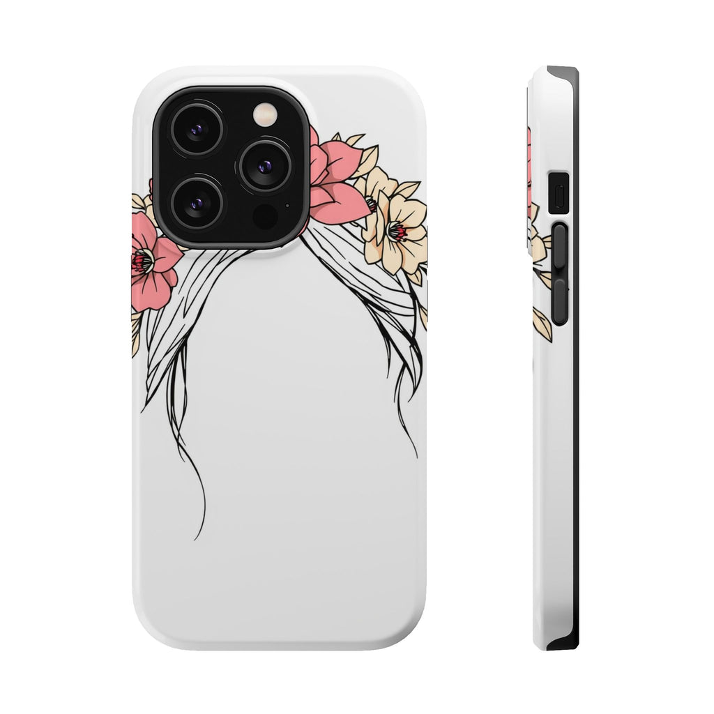 iPhone Floral Crown Electric Art Bold Modern Everyday Snap Case · iPhone Case