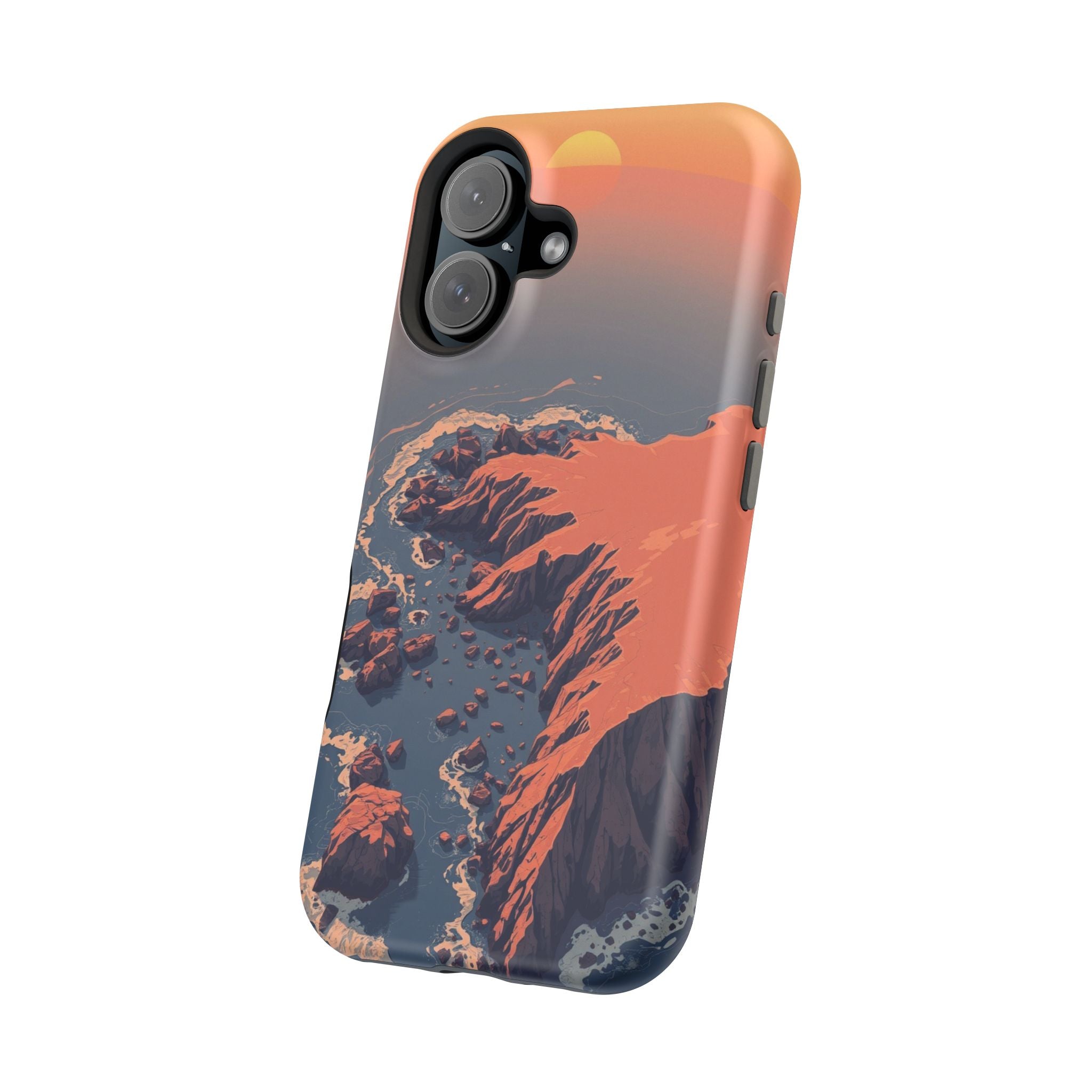 iPhone Earthy Shoreline Aerial Design Slim Everyday iPhone 19 Designer · iPhone