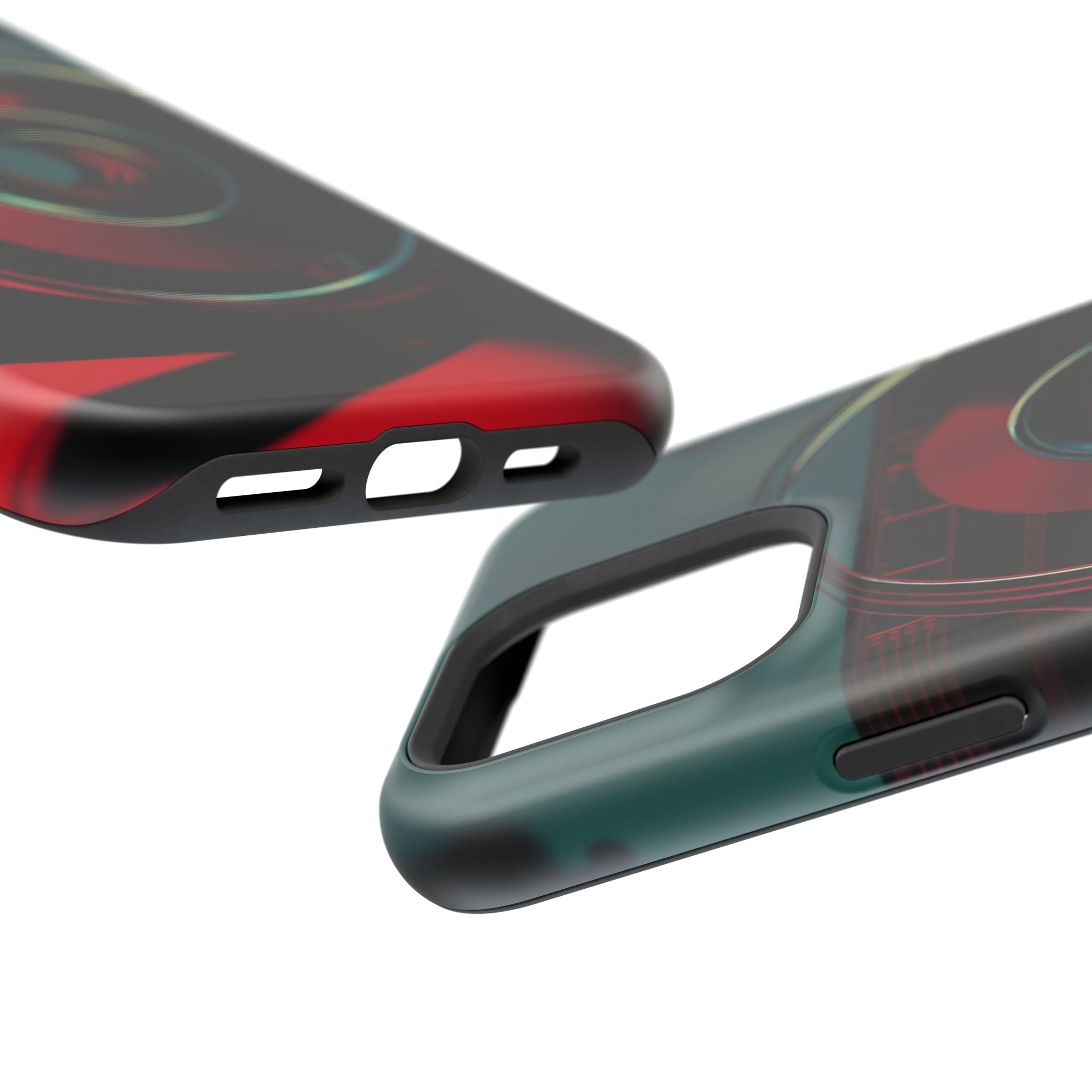 iPhone Vibrant Cassette Tape Rewind Design Slim Everyday Designer Case · iPhone