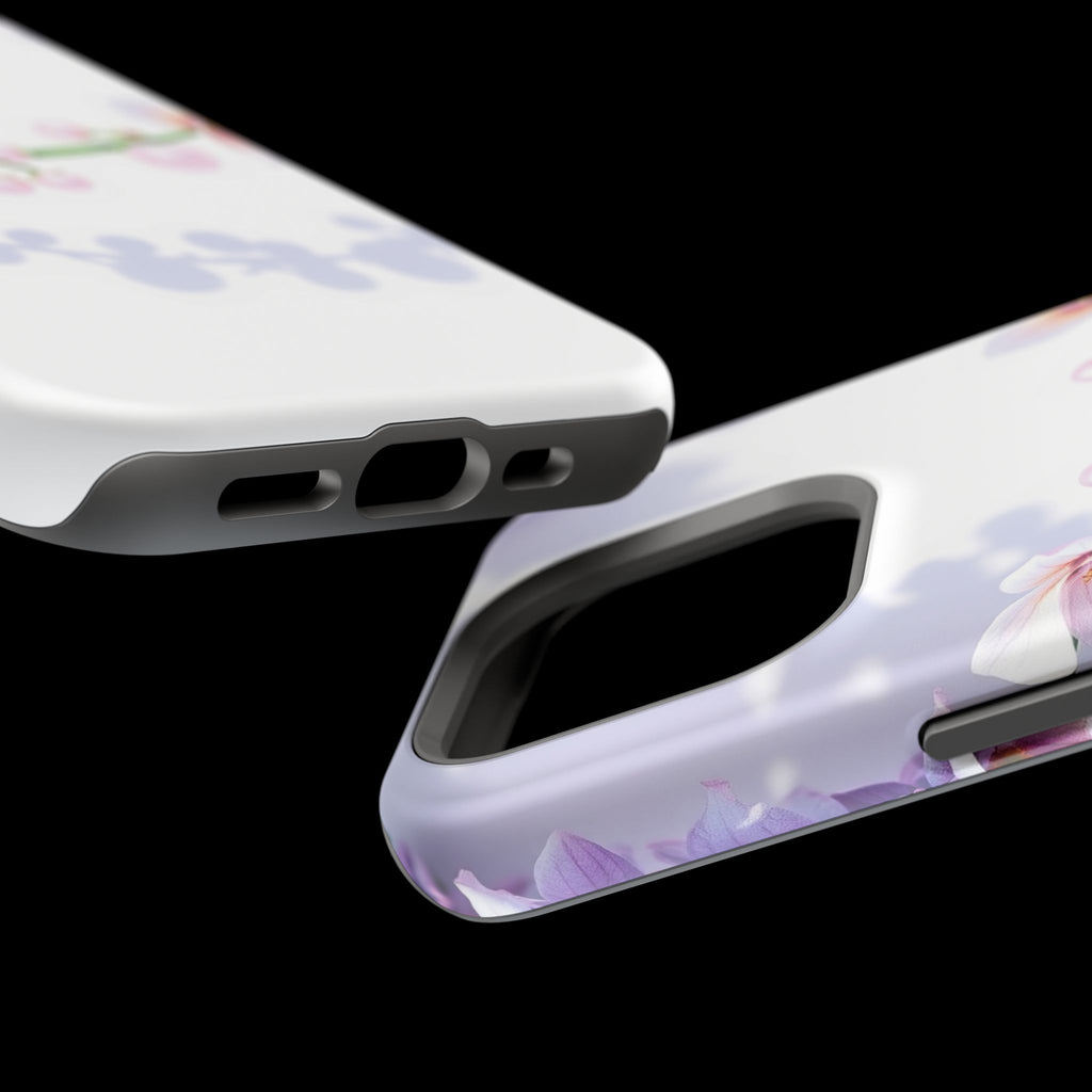 iPhone Vibrant Floral Crown Design Clean Minimal Snap Cas Slim Snap Case · iPhon