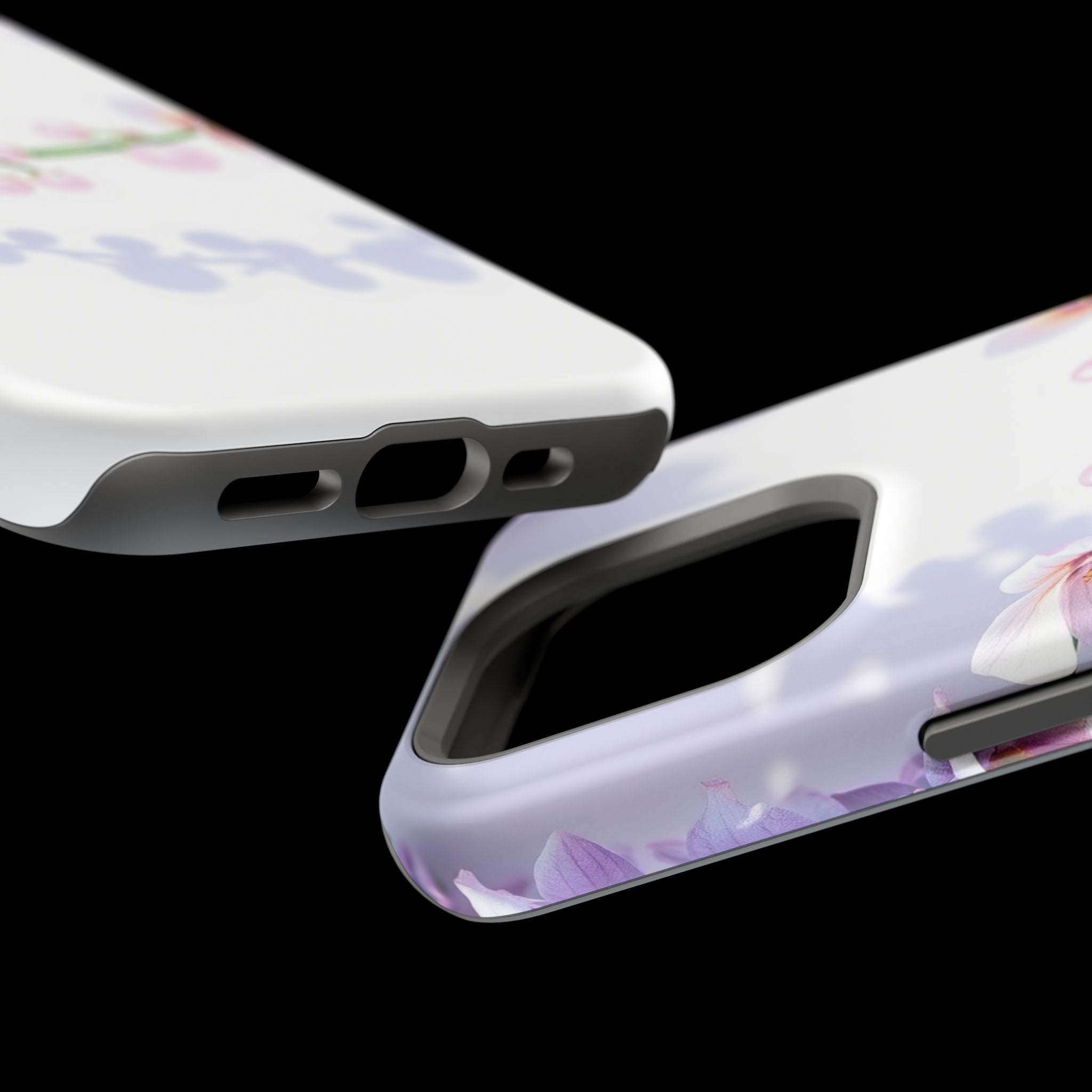 iPhone Vibrant Floral Crown Design Clean Minimal Snap Cas Slim Snap Case · iPhon