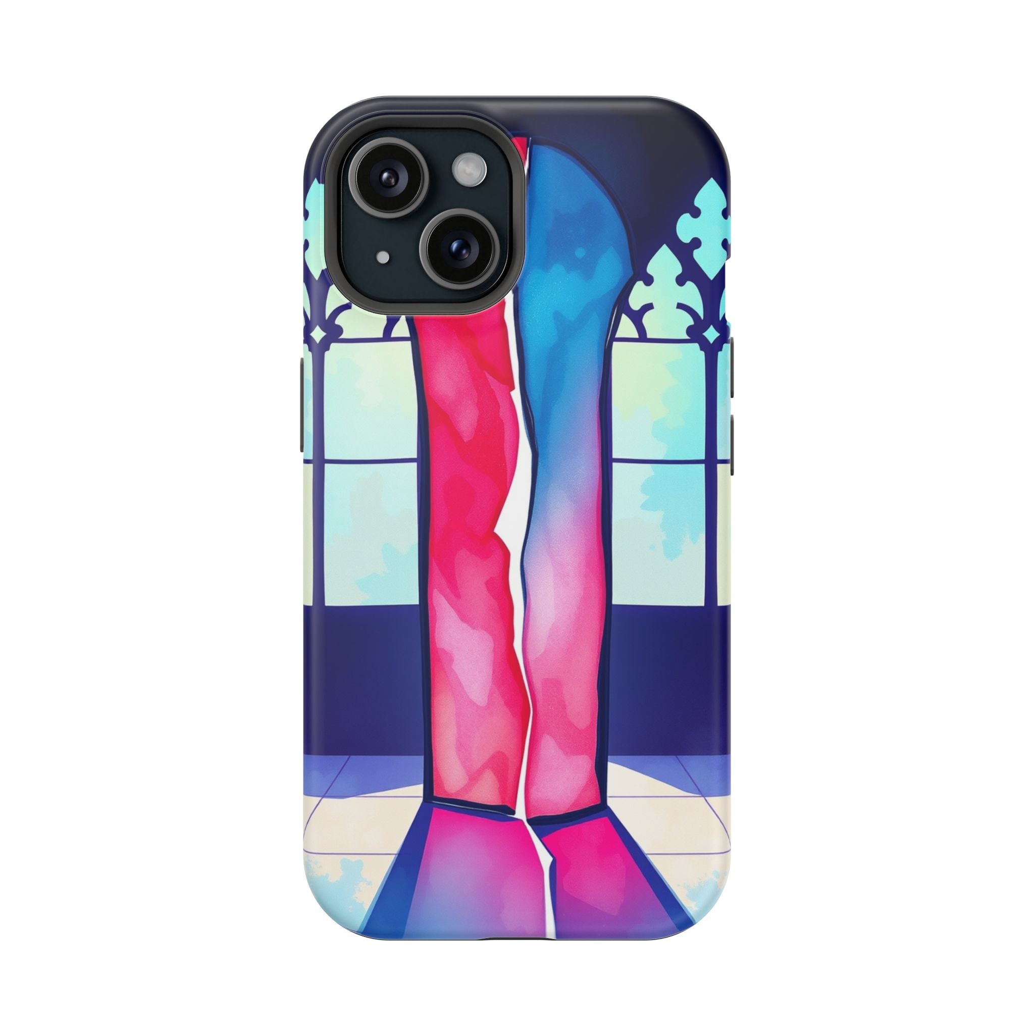iPhone Stained Glass Break Electric Art Slim Everyday iPhone Designer · iPhone C