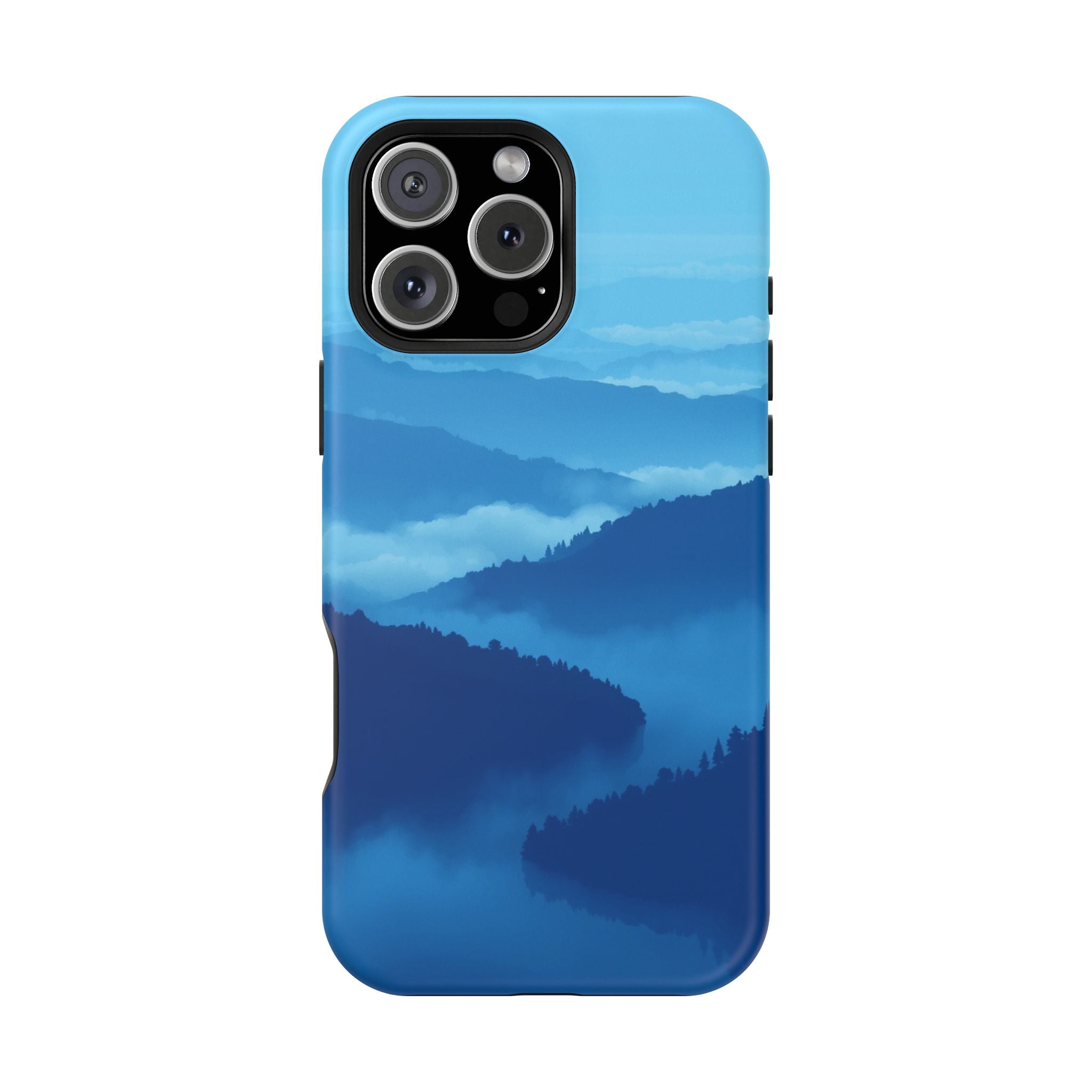 iPhone Fog Rolling Over Hills Pixel Art -Bit Slim iPhone Everyday · iPhone Case