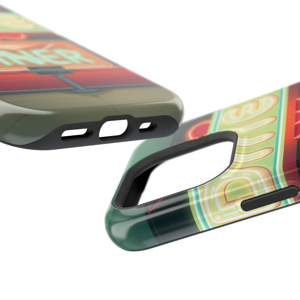 iPhone Neon Diner Sign Mystic Art Bold Modern Everyday Snap Case · iPhone Case