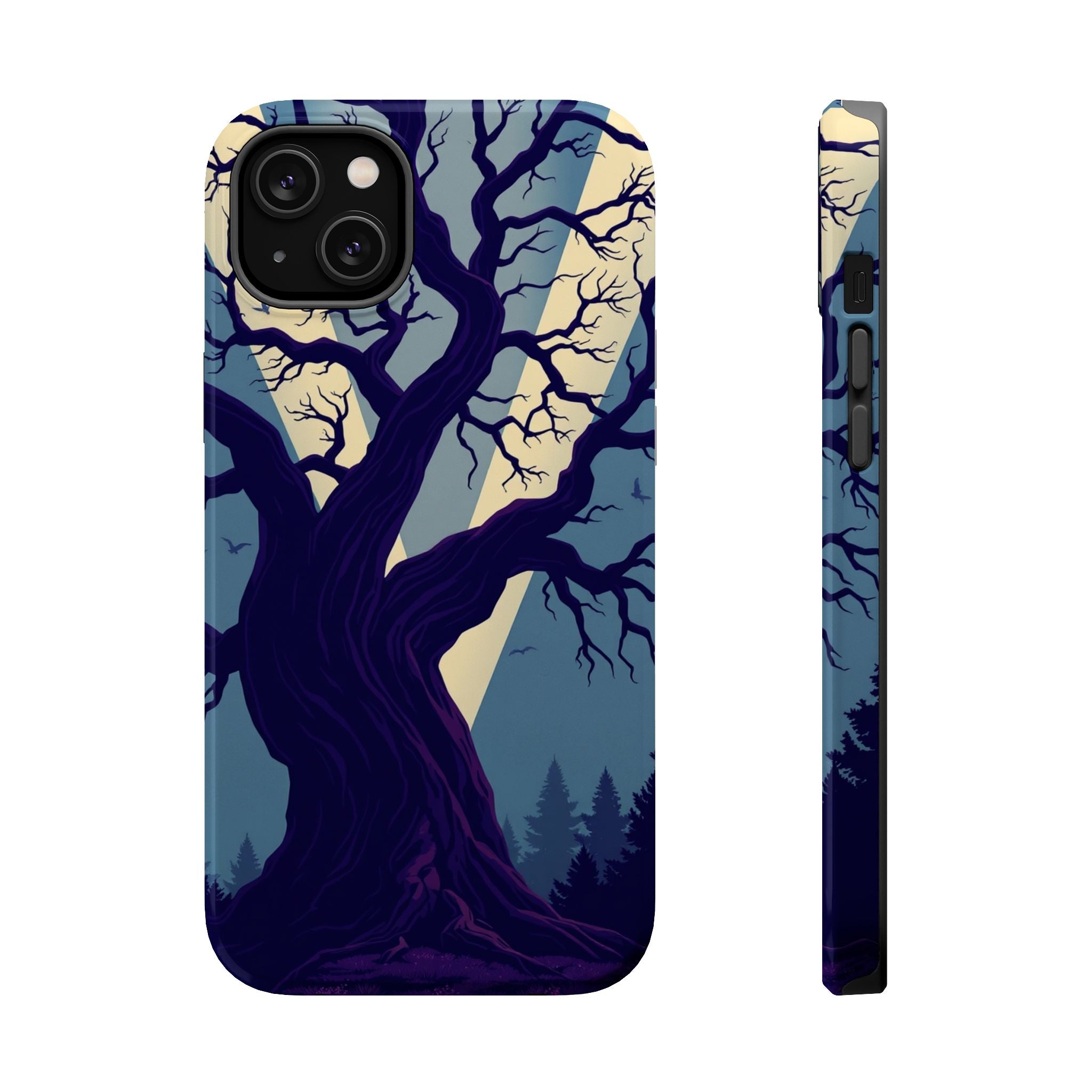 iPhone Twisted Tree Vintage Retro Poster Slim Everyday Designer Case · iPhone Ca