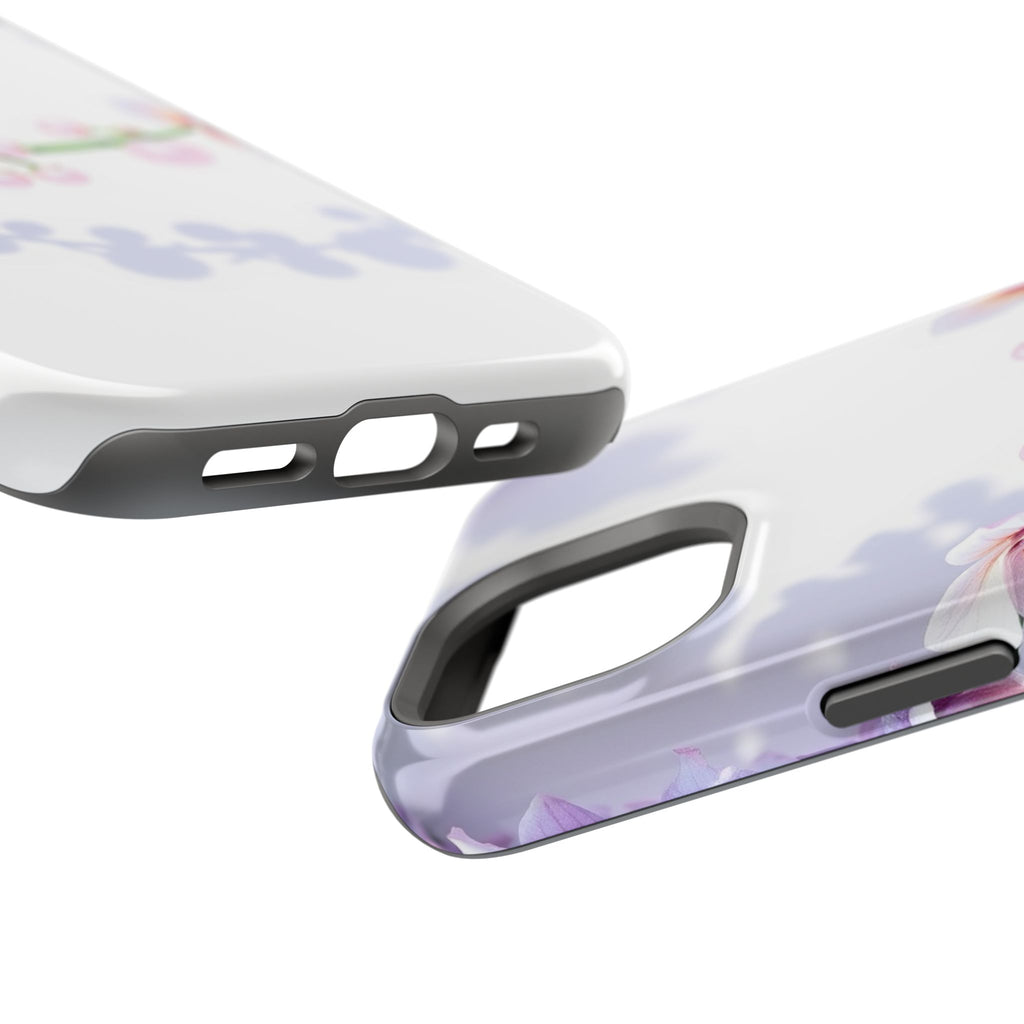 iPhone Vibrant Floral Crown Design Clean Minimal Snap Cas Slim Snap Case · iPhon