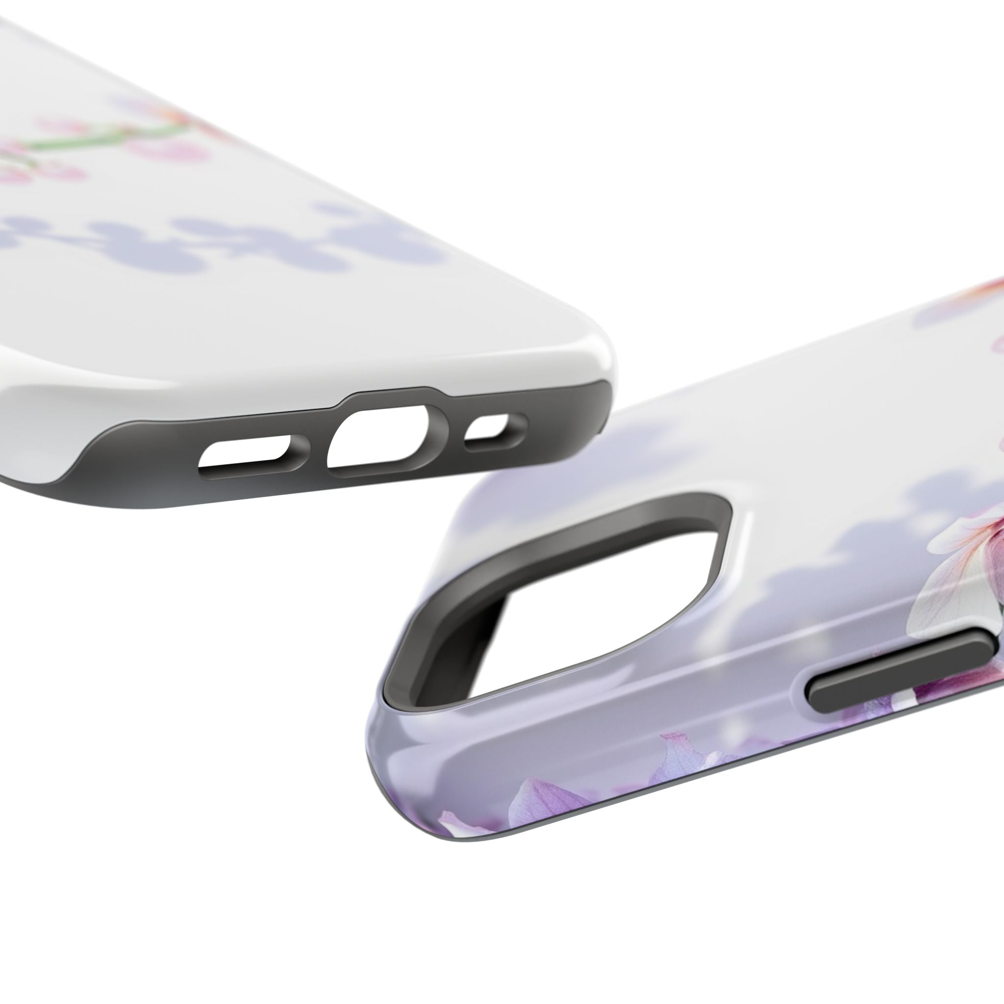 iPhone Vibrant Floral Crown Design Clean Minimal Snap Cas Slim Snap Case · iPhon