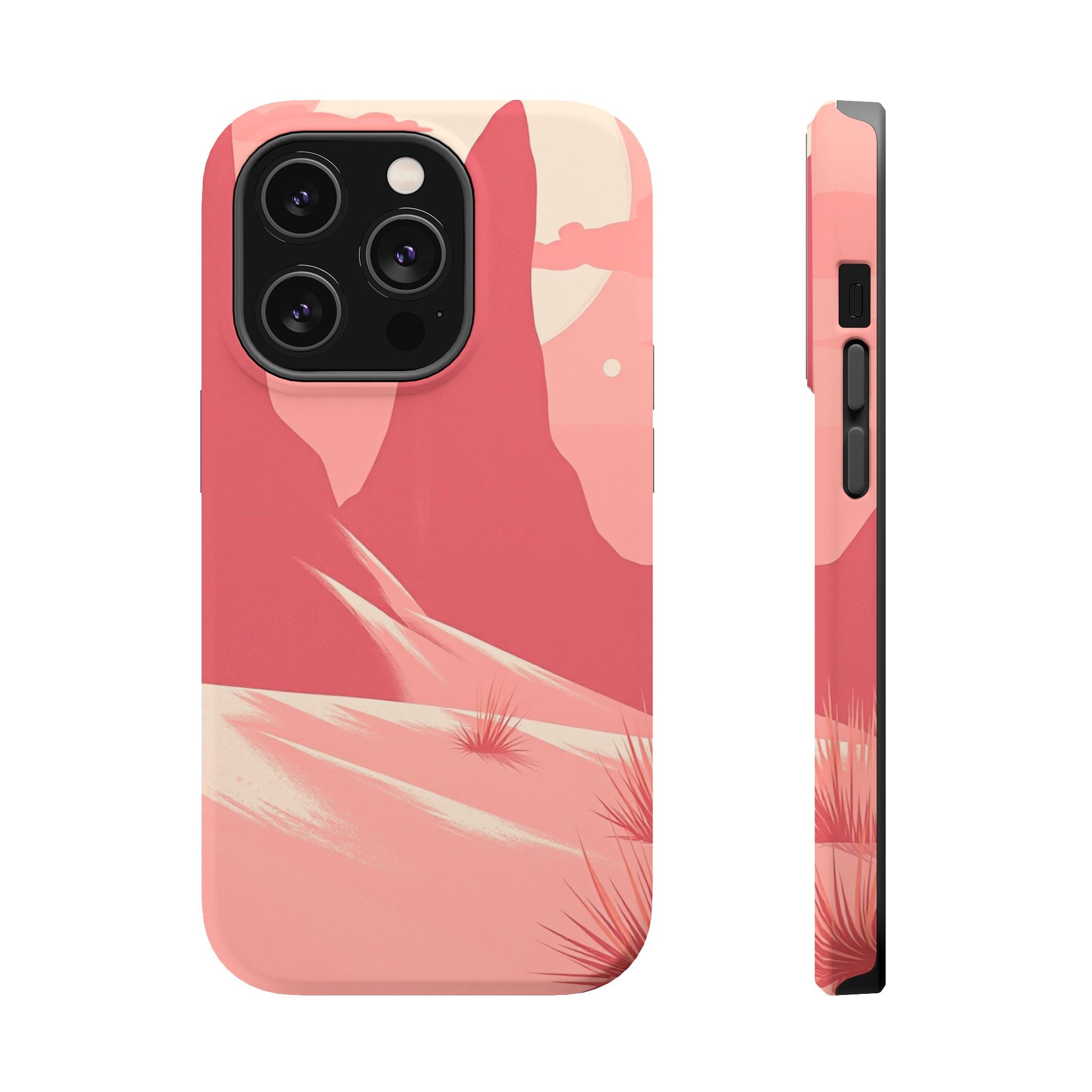 iPhone Rose Pink And Cream Savanna Horizon Slim iPhone Everyday · iPhone Case