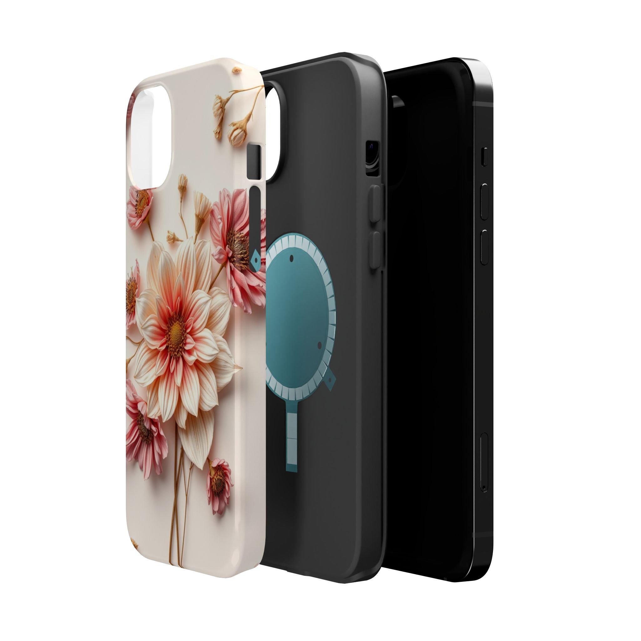 iPhone Dried Flower Flat Lay Enchanted Art Slim iPhone Everyday · iPhone Case