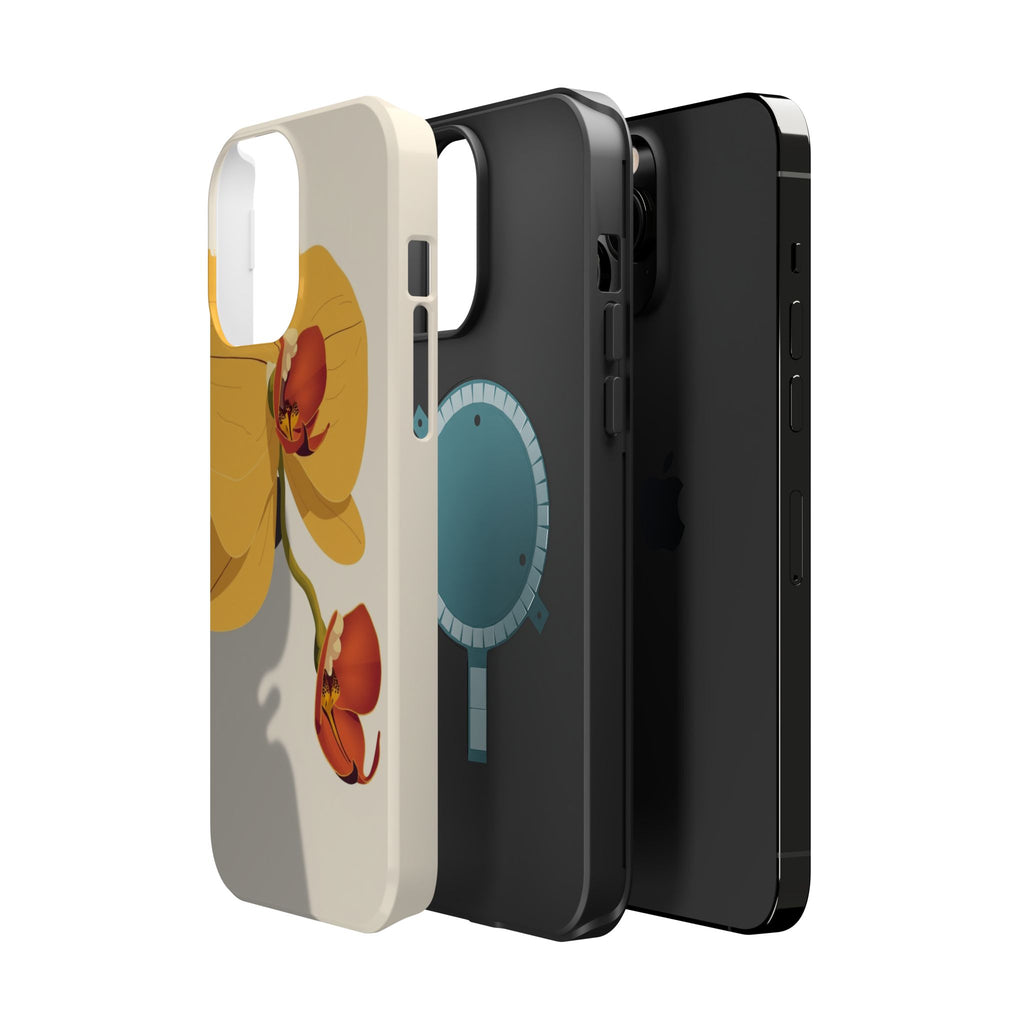 iPhone Vibrant Orchid Study Design Bold Modern Everyday Snap Case · iPhone Case