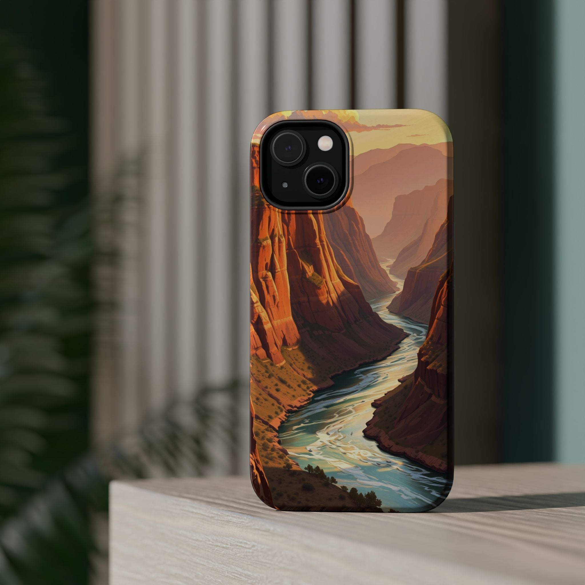iPhone River Canyon Mystic Art Slim Everyday Designer Case · iPhone Case