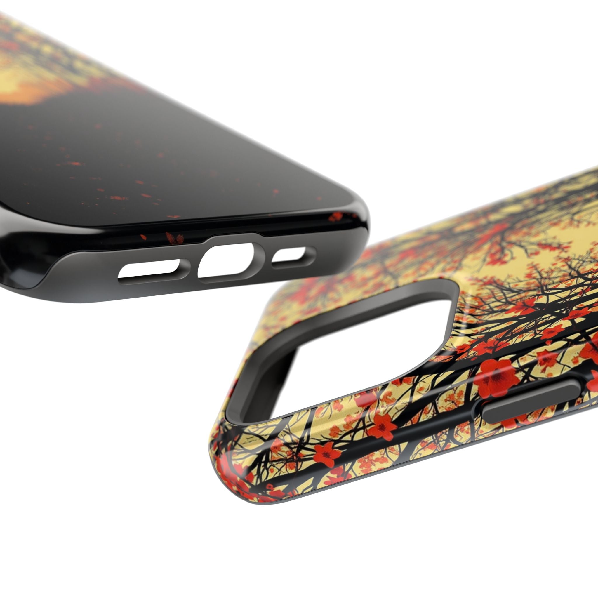 iPhone Dreamy Blossom Trail Design Bold Modern Everyday Snap Case · iPhone Case