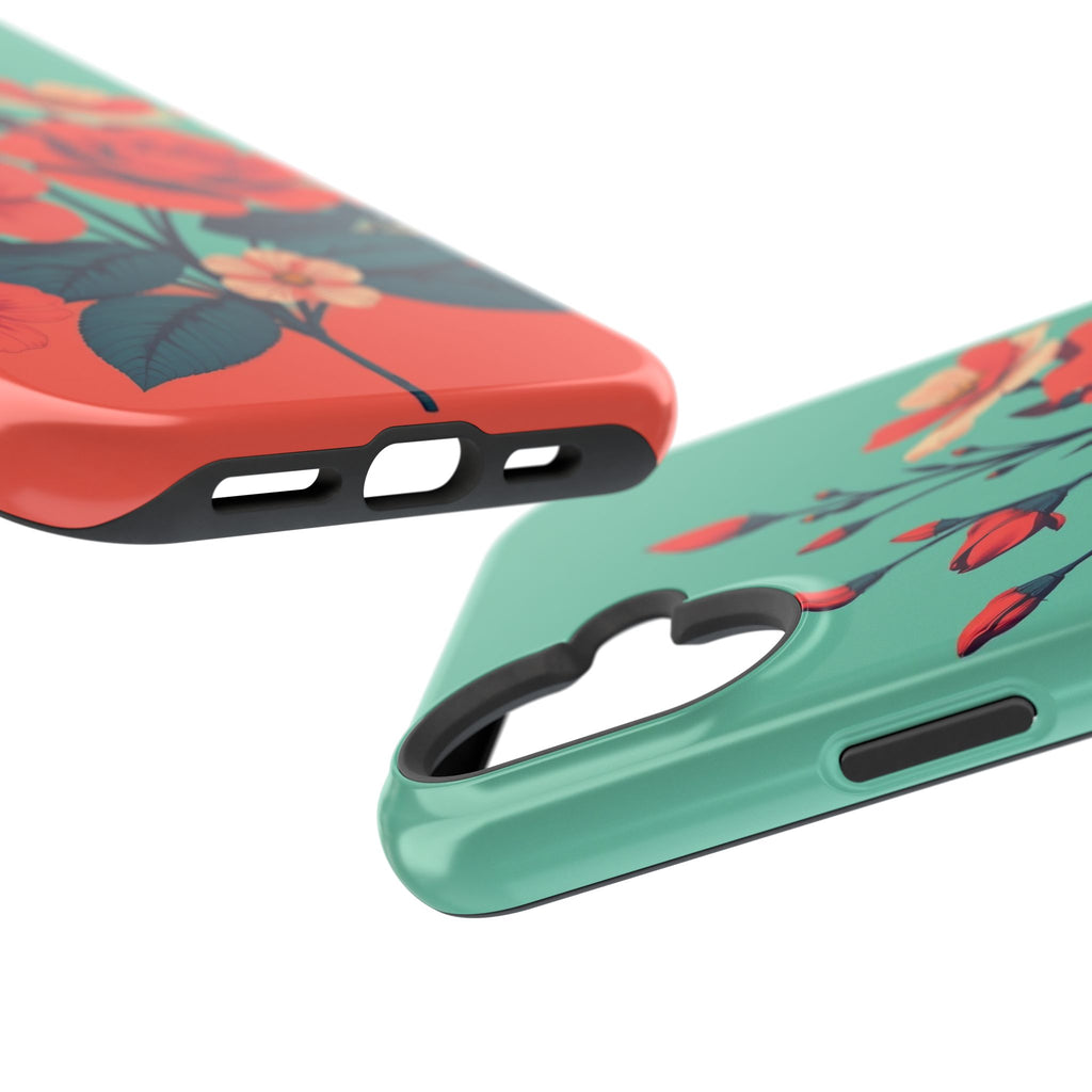 iPhone Pin-up Floral Cinematic Art Bold Modern Everyday Snap Case · iPhone Case