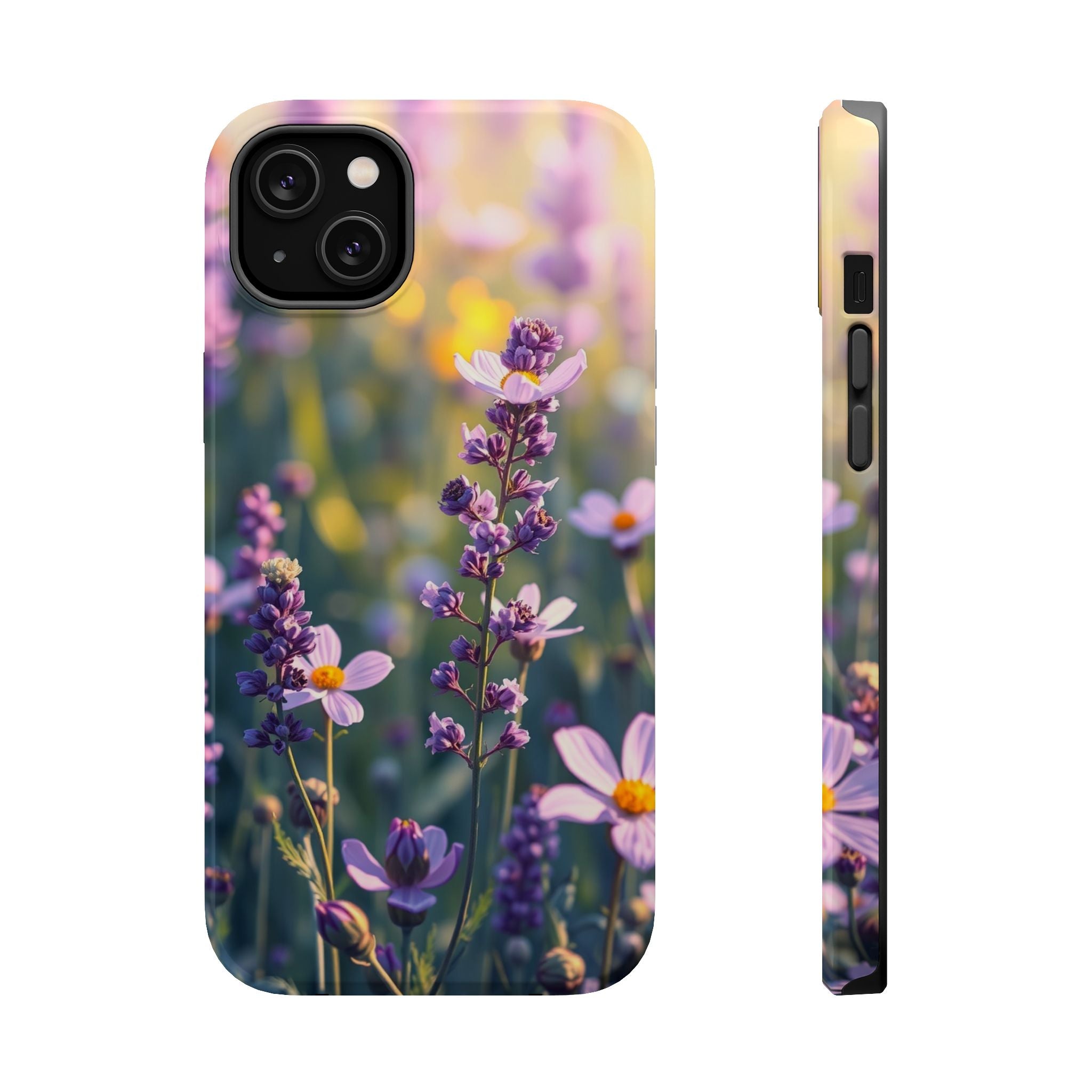 iPhone Lavender And Pearl Wildflower Field Slim iPhone Everyday · iPhone Case