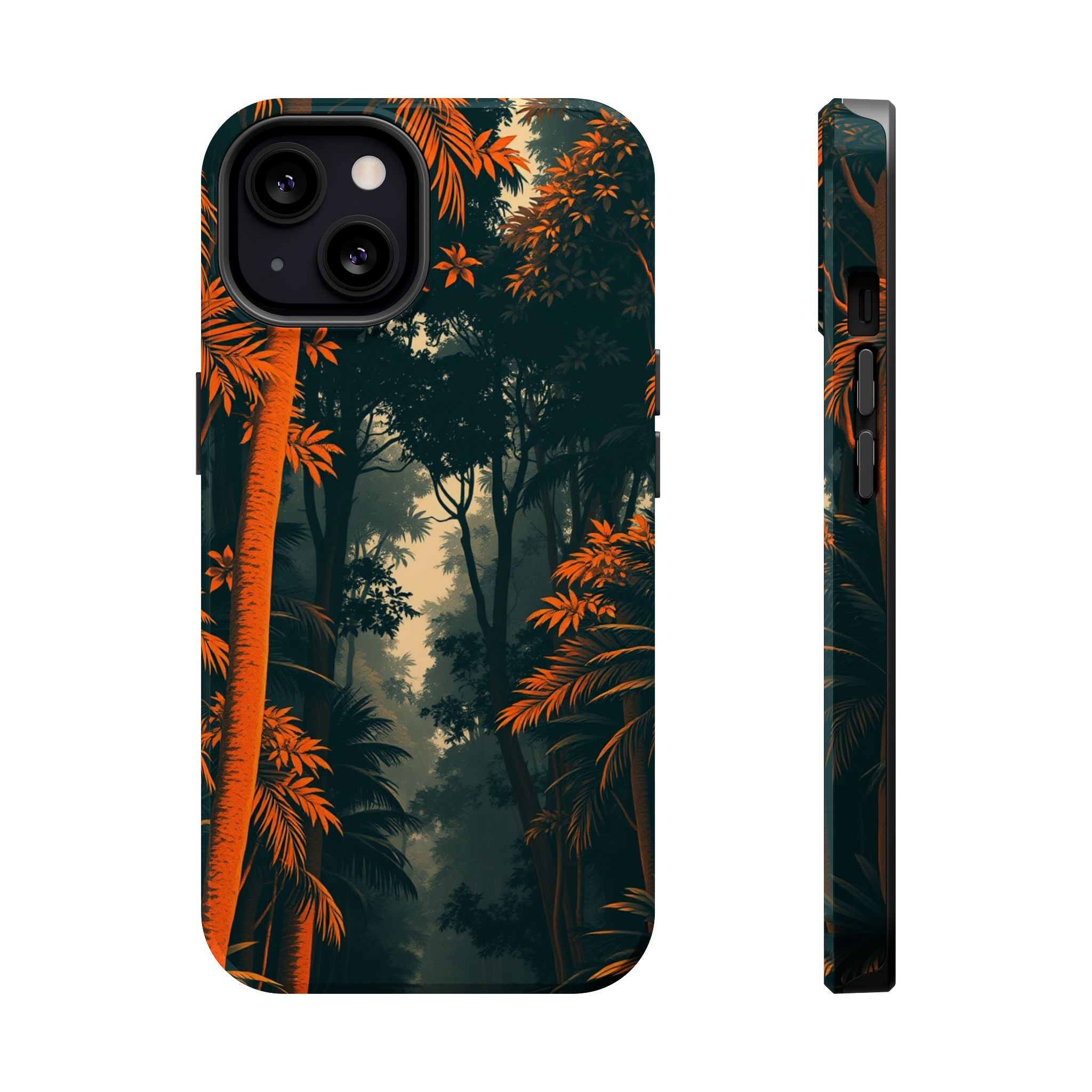iPhone Burnt Orange And Sand Rainforest Canopy Soft iPhone Finish · iPhone Case