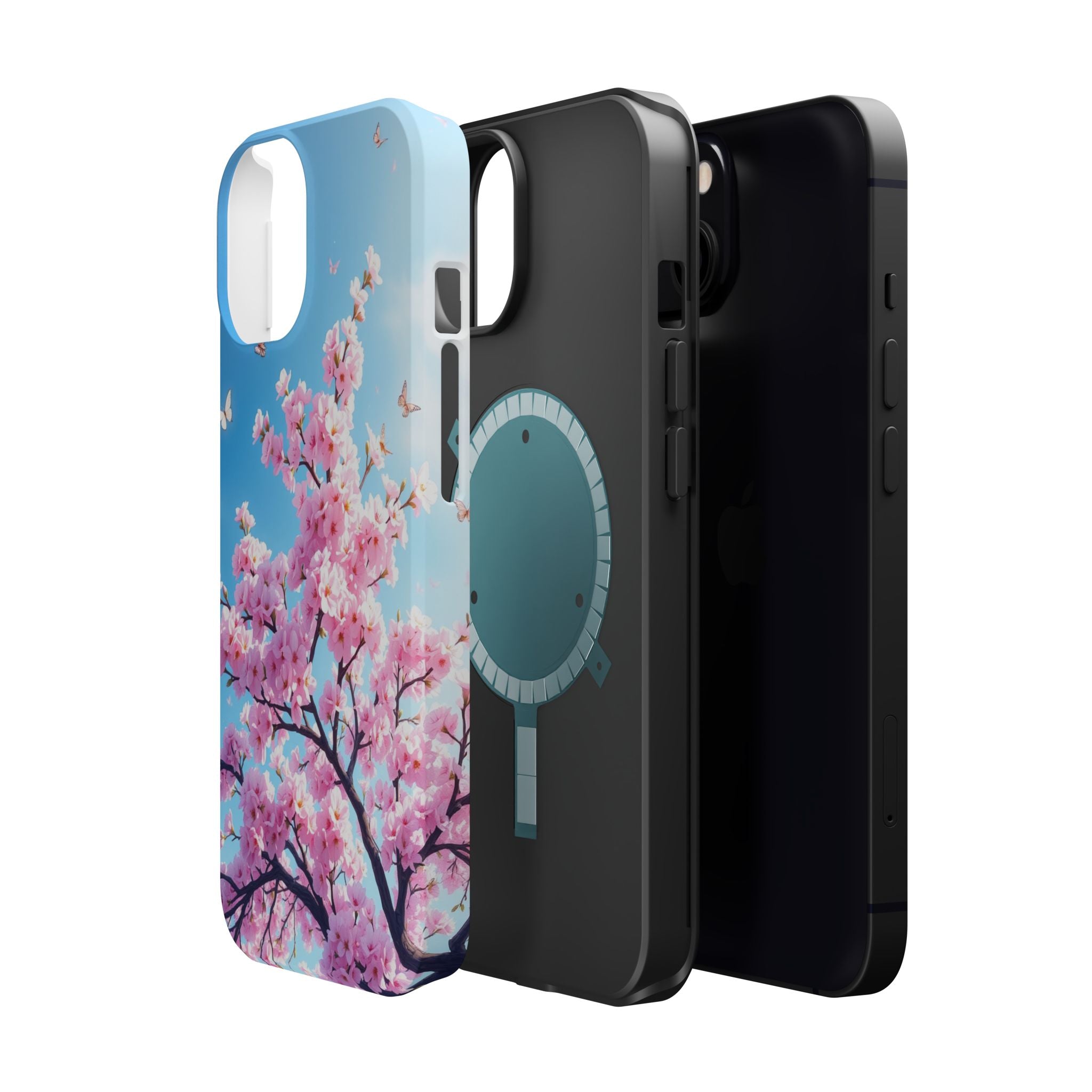 iPhone Cherry Blossom Floral Slim Everyday Designer Case · iPhone Case