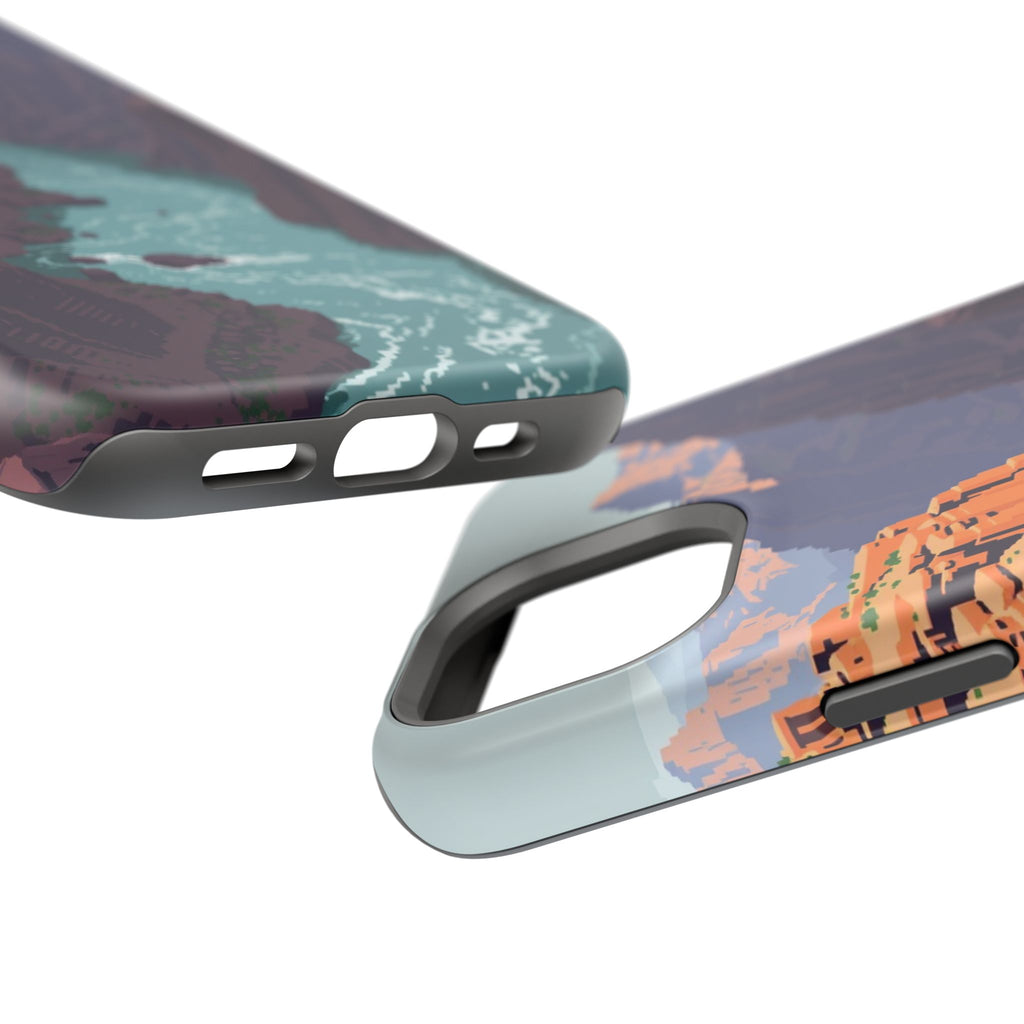 iPhone Charcoal And Copper River Canyon Slim Everyday iPhone 13 · iPhone Case