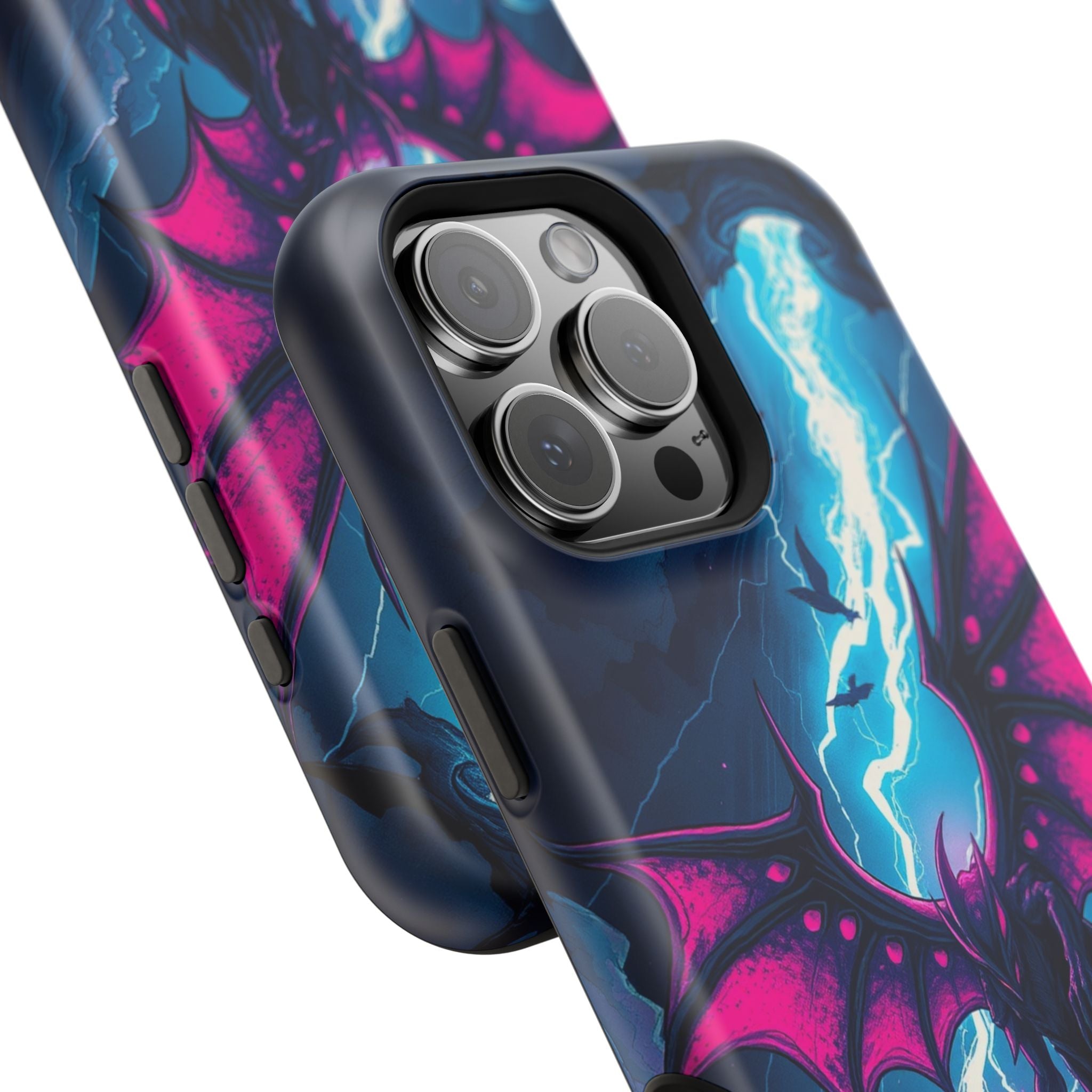 iPhone Radiant Hatching Storm Design Slim Everyday Designer Case · iPhone Case