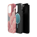 iPhone Rose Pink And Cream Thunderstorm Sky Slim iPhone Everyday · iPhone Case