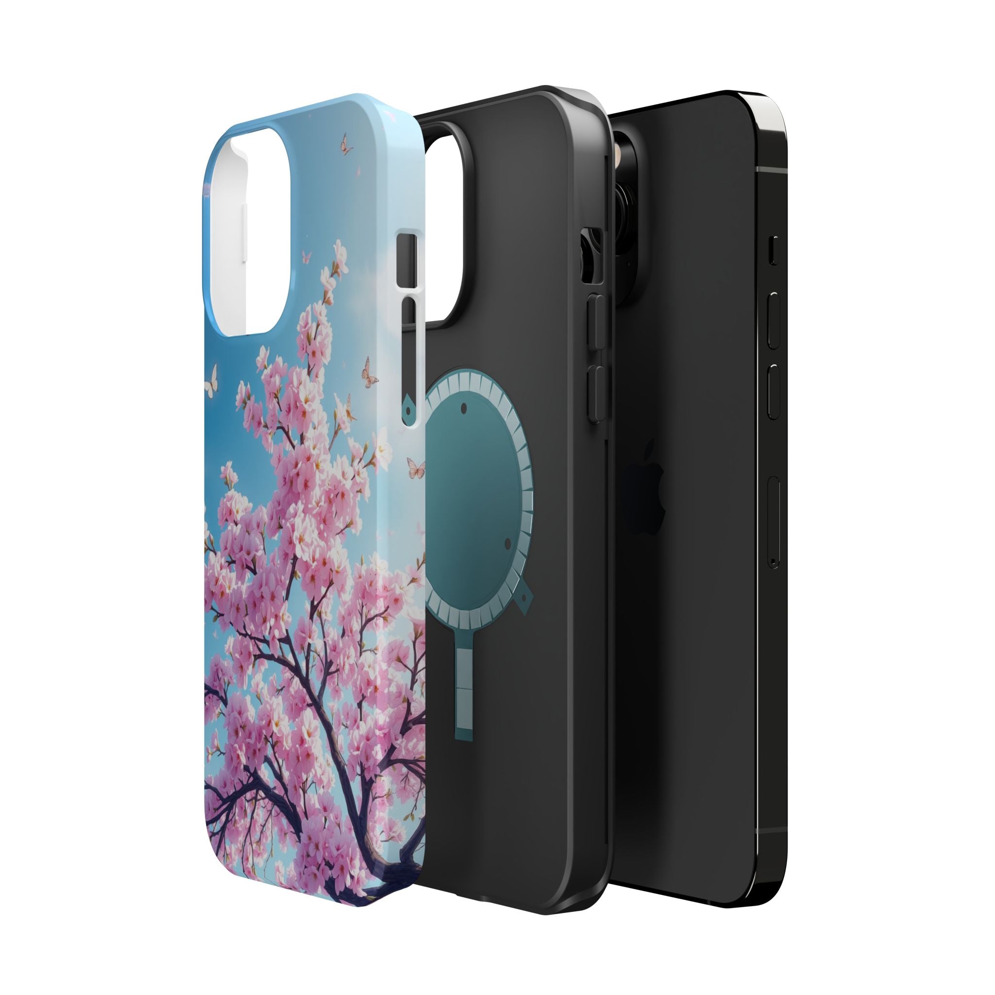 iPhone Cherry Blossom Floral Slim Everyday Designer Case · iPhone Case