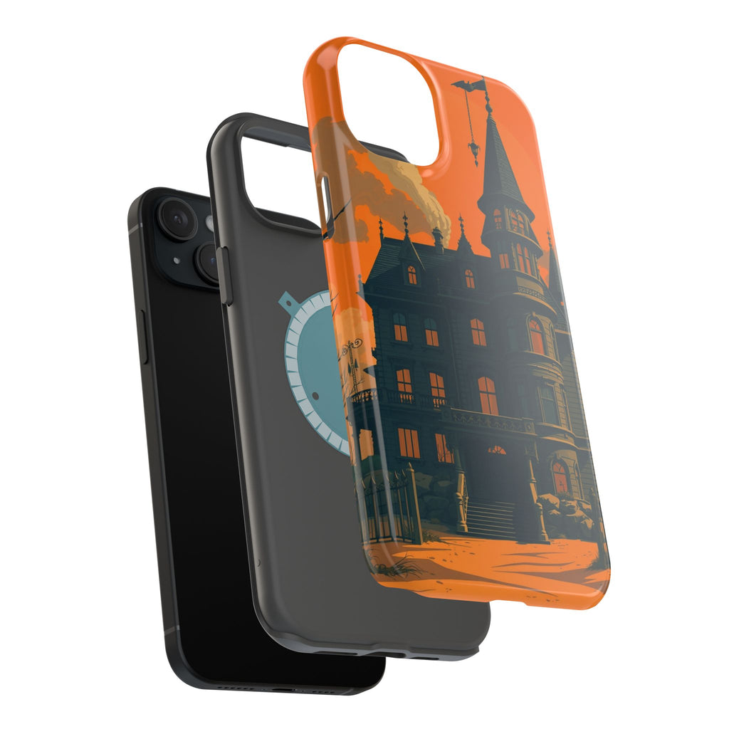 iPhone Vibrant Haunted Mansion Design Slim Everyday Designer Case · iPhone Case