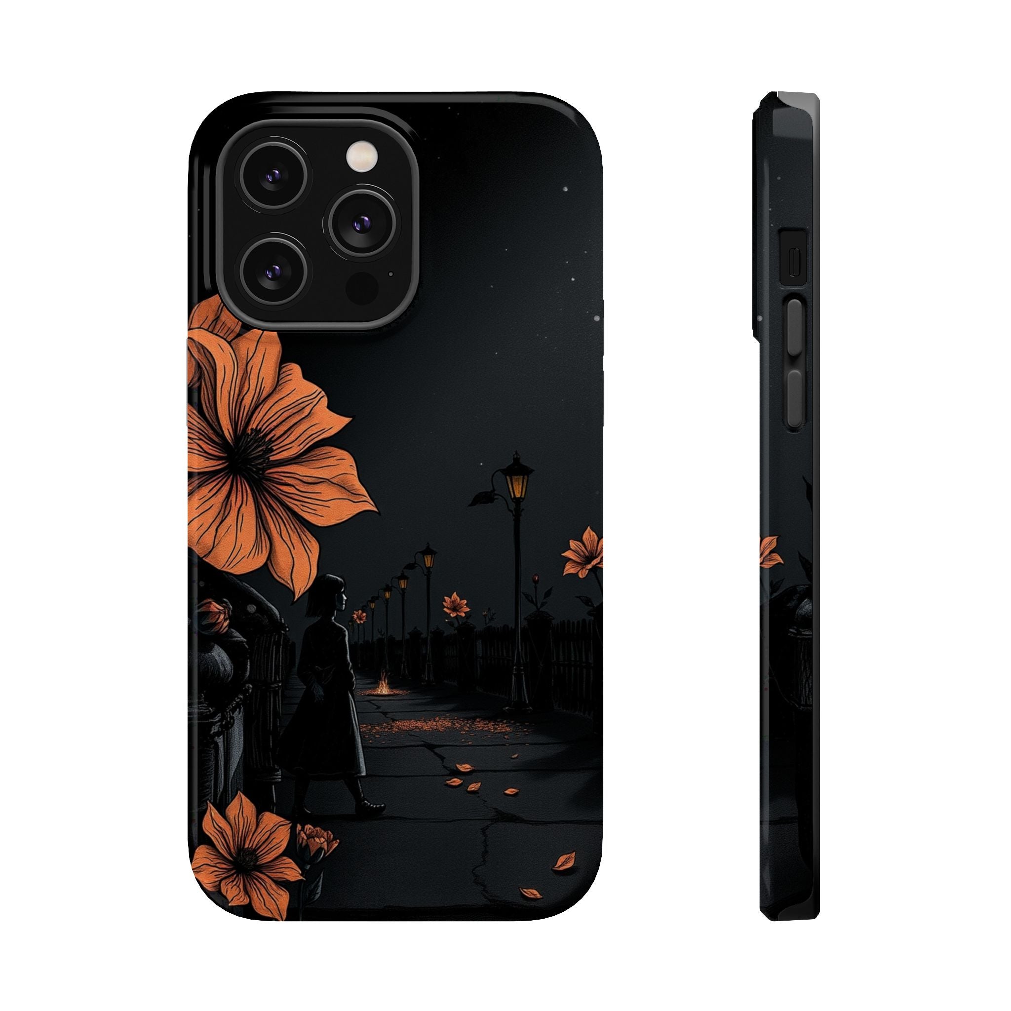 iPhone Night Bloomer Electric Art Bold Modern Everyday Snap Case · iPhone Case