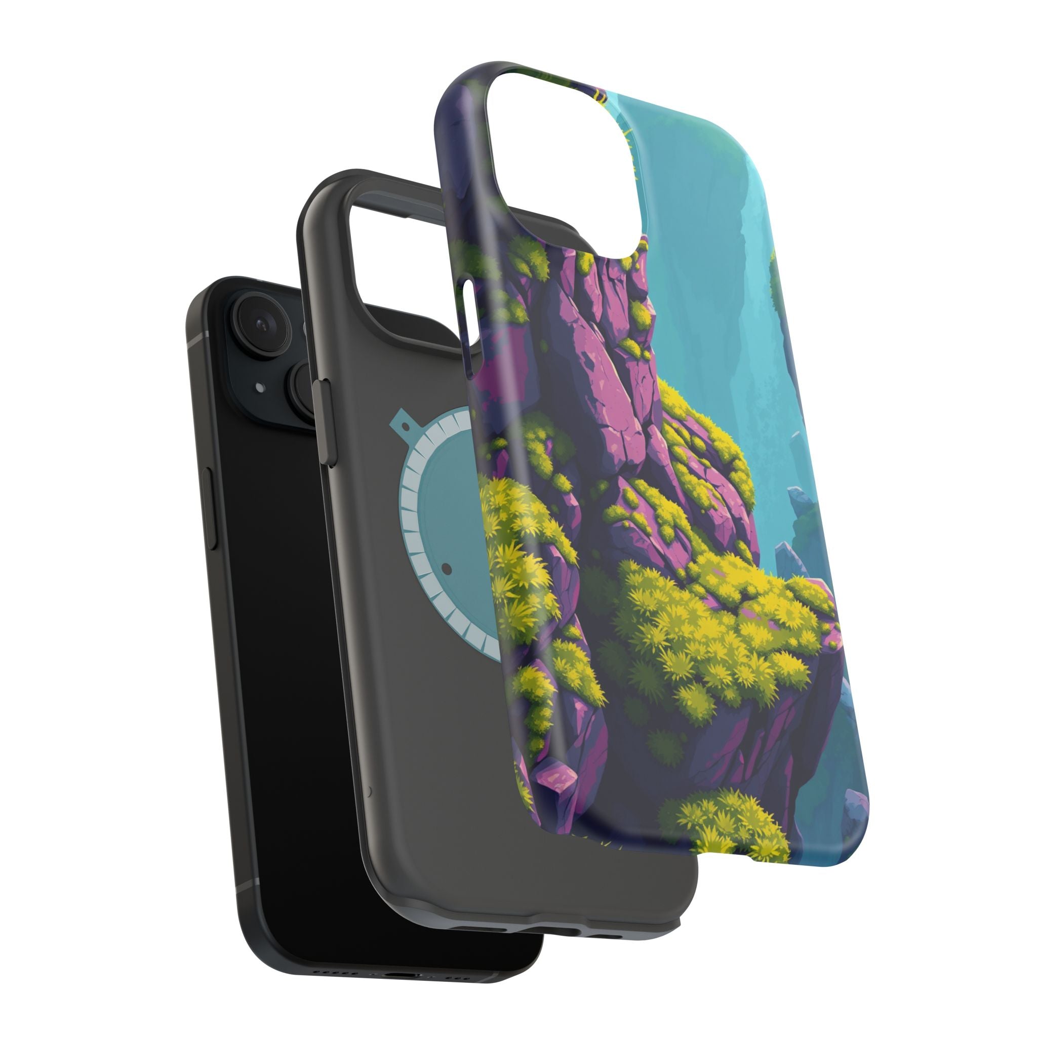 iPhone Radiant Moss Covered Rocks Design Slim Everyday iPhone Designer · iPhone