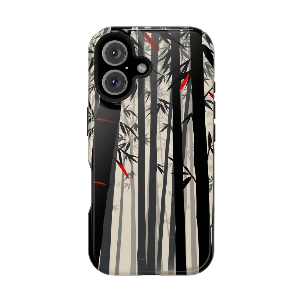 iPhone Bamboo Grove Abstract Geometric Slim Everyday Designer Case · iPhone Case