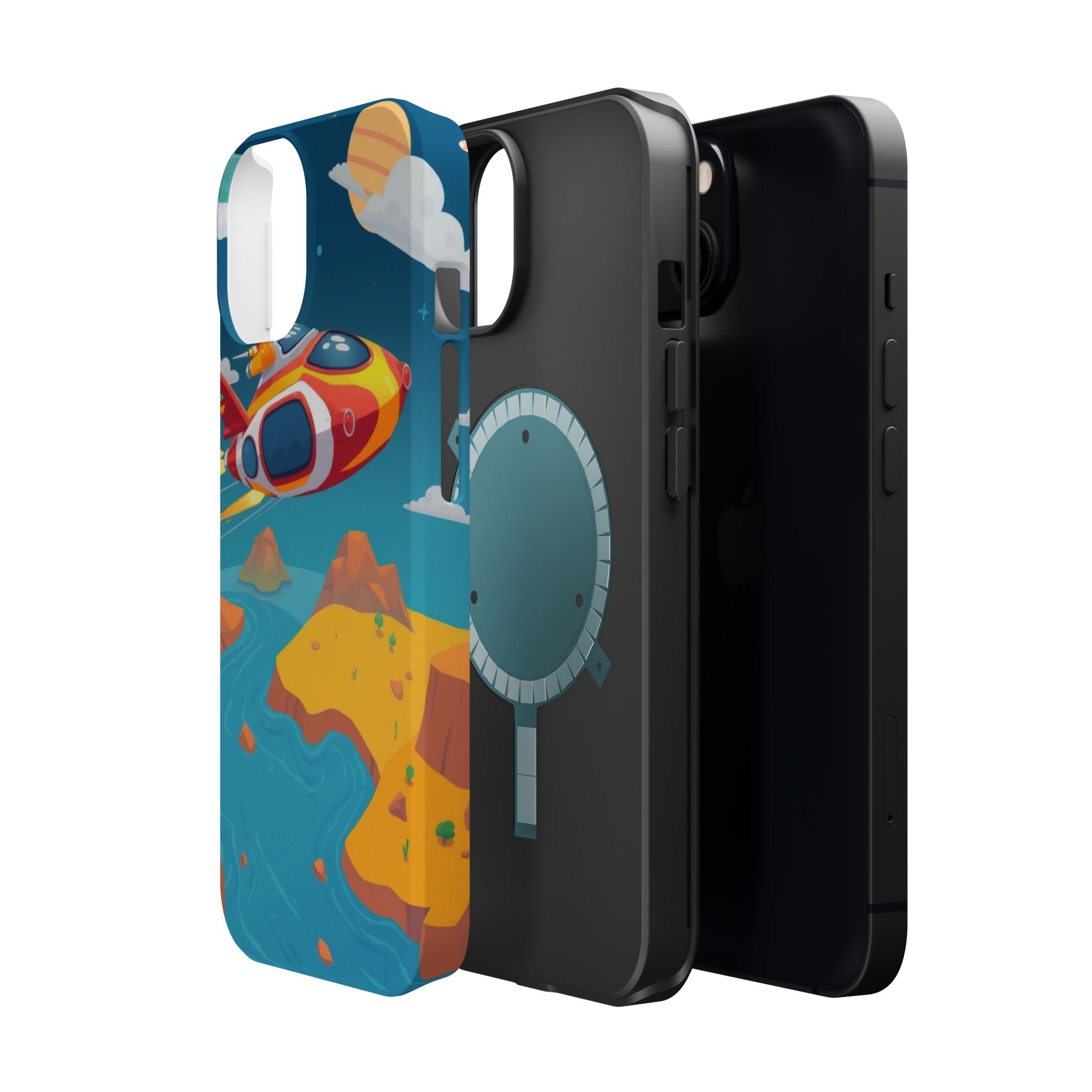 iPhone Hovercraft Glide Kids Fun Clean iPhone Phone Case Gift Minimal · iPhone C