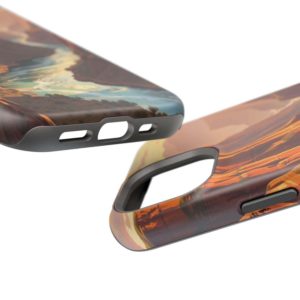 iPhone River Canyon Mystic Art Slim Everyday Designer Case · iPhone Case