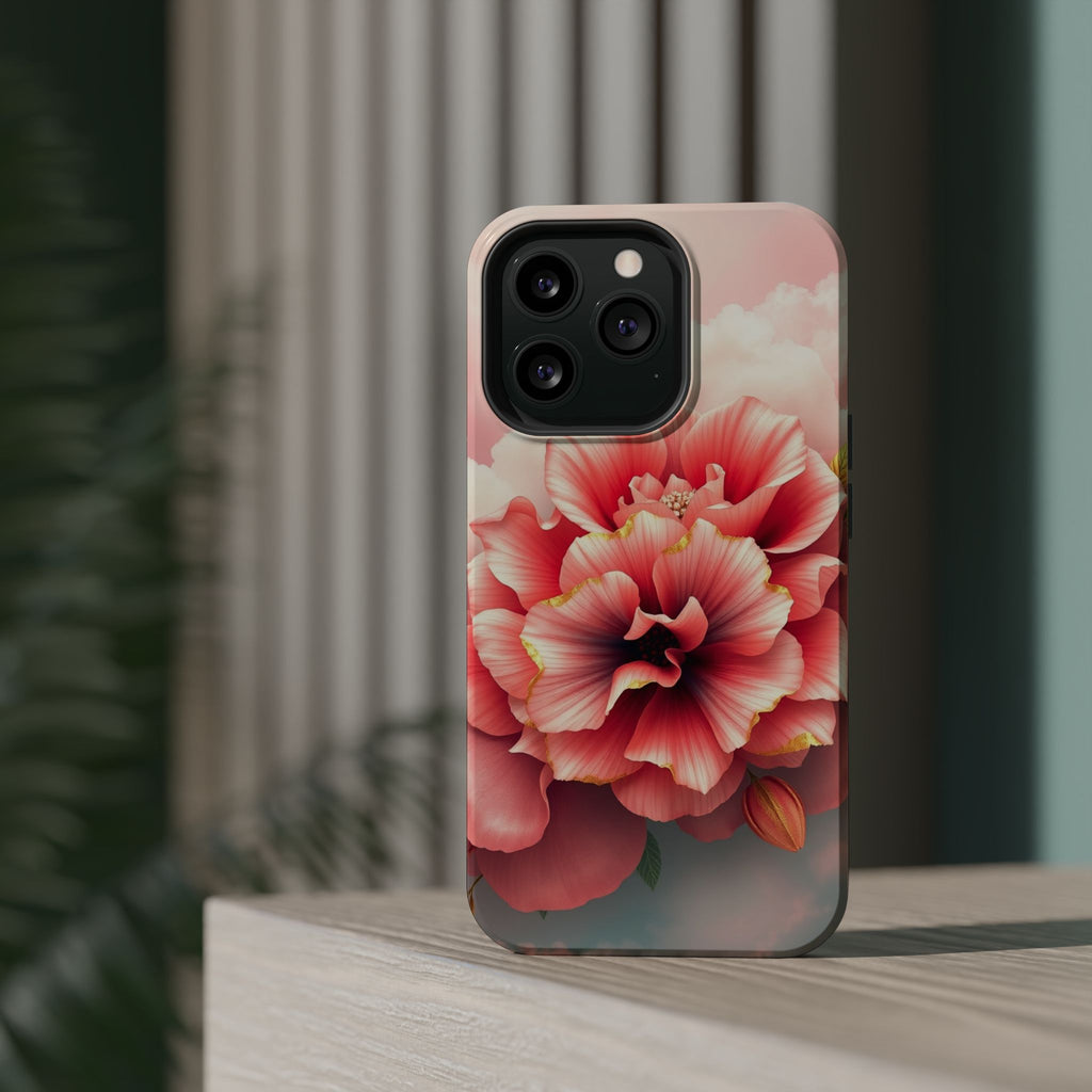 iPhone Pastel Floral Cloud Gold Foil Luxury Slim iPhone Everyday · iPhone Case