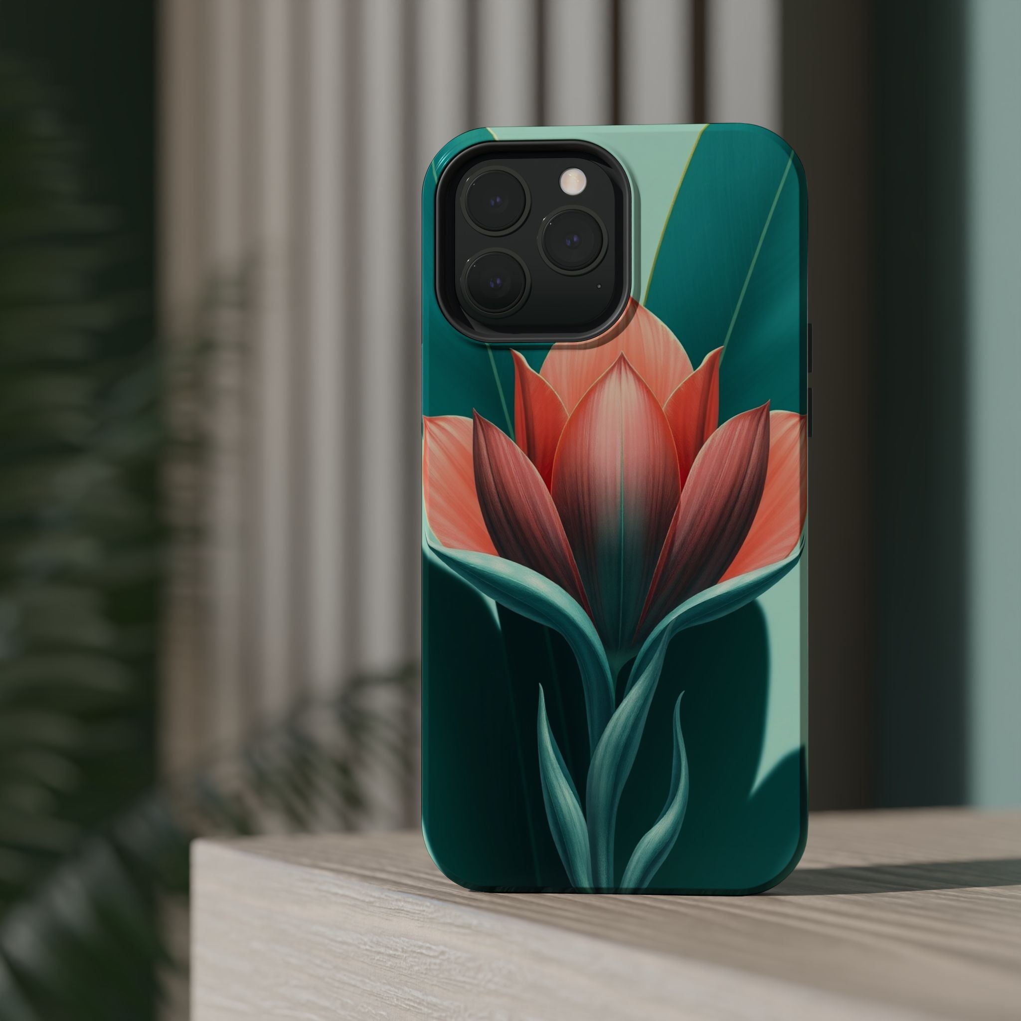 iPhone Dreamy Botanical Illustration Design Soft iPhone 14 Finish · iPhone Case