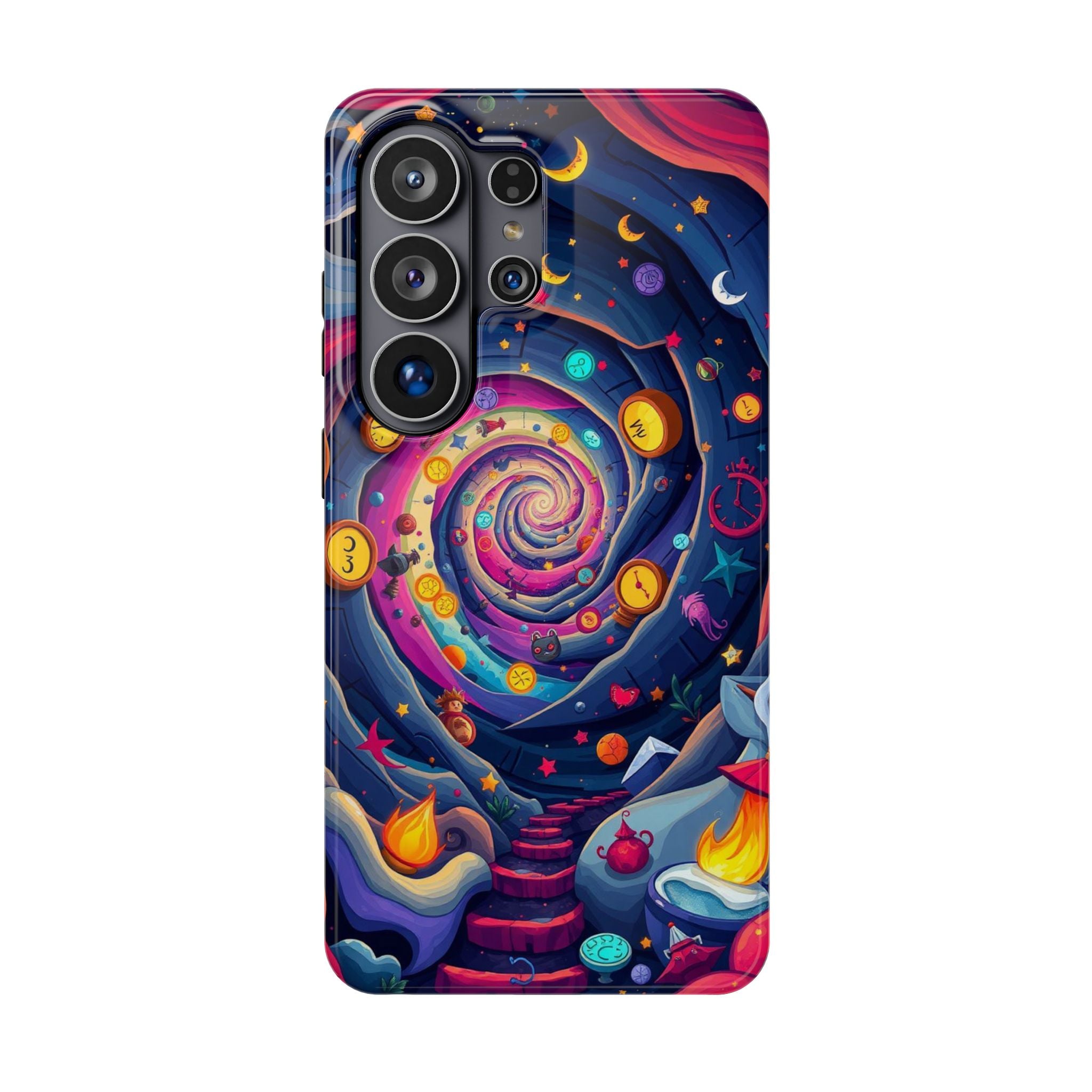 iPhone Time Portal Swirl Kids Fun iPhone Phone Case Gift Clean Minimal · iPhone