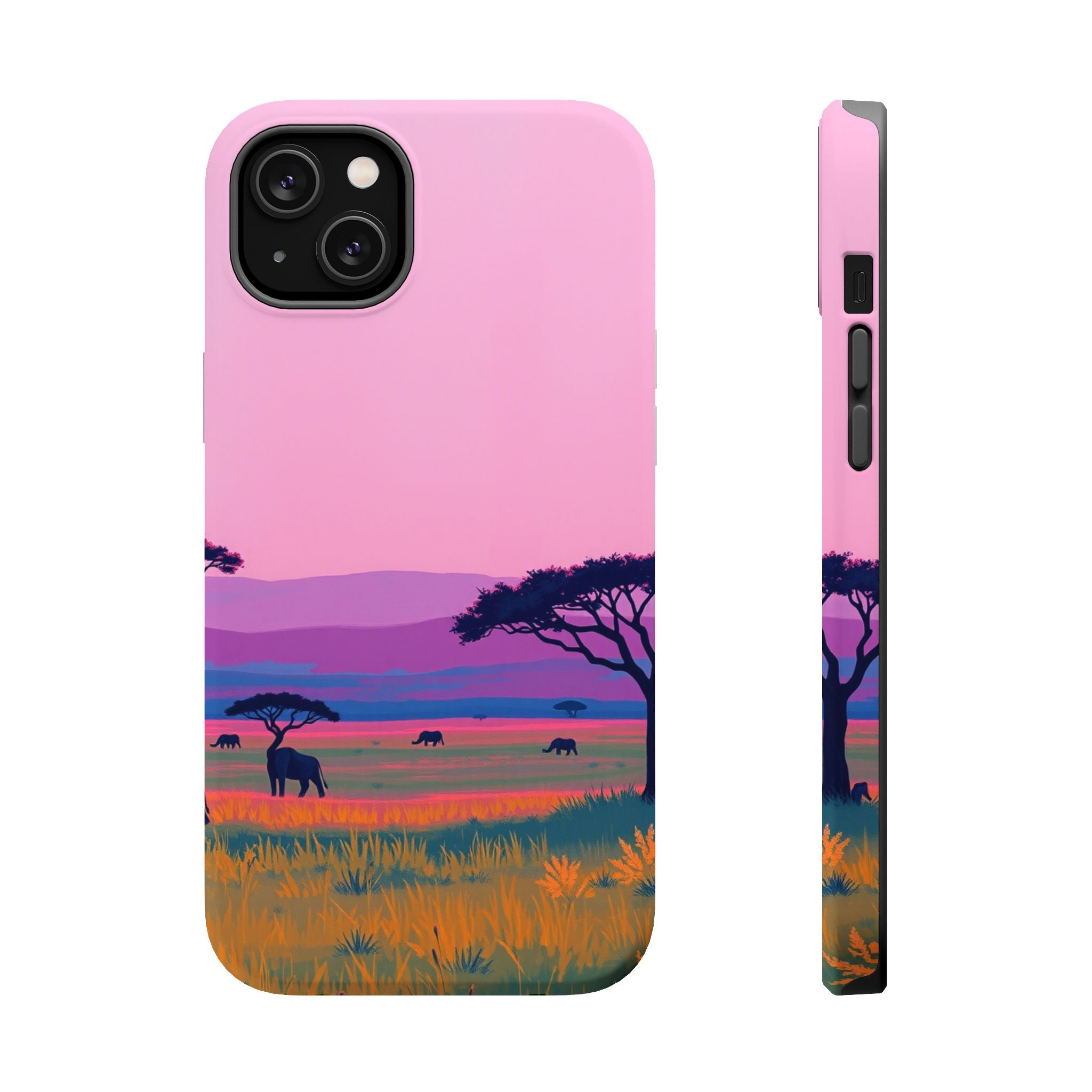 iPhone Savanna Horizon Electric Art Slim Everyday Designer Case · iPhone Case