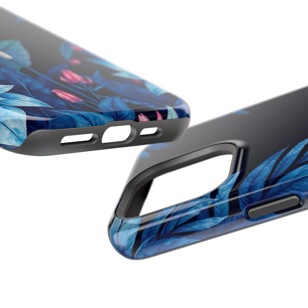 iPhone Serene Jungle Floral Design Clean Minimal Snap Cas Slim Snap Case · iPhon