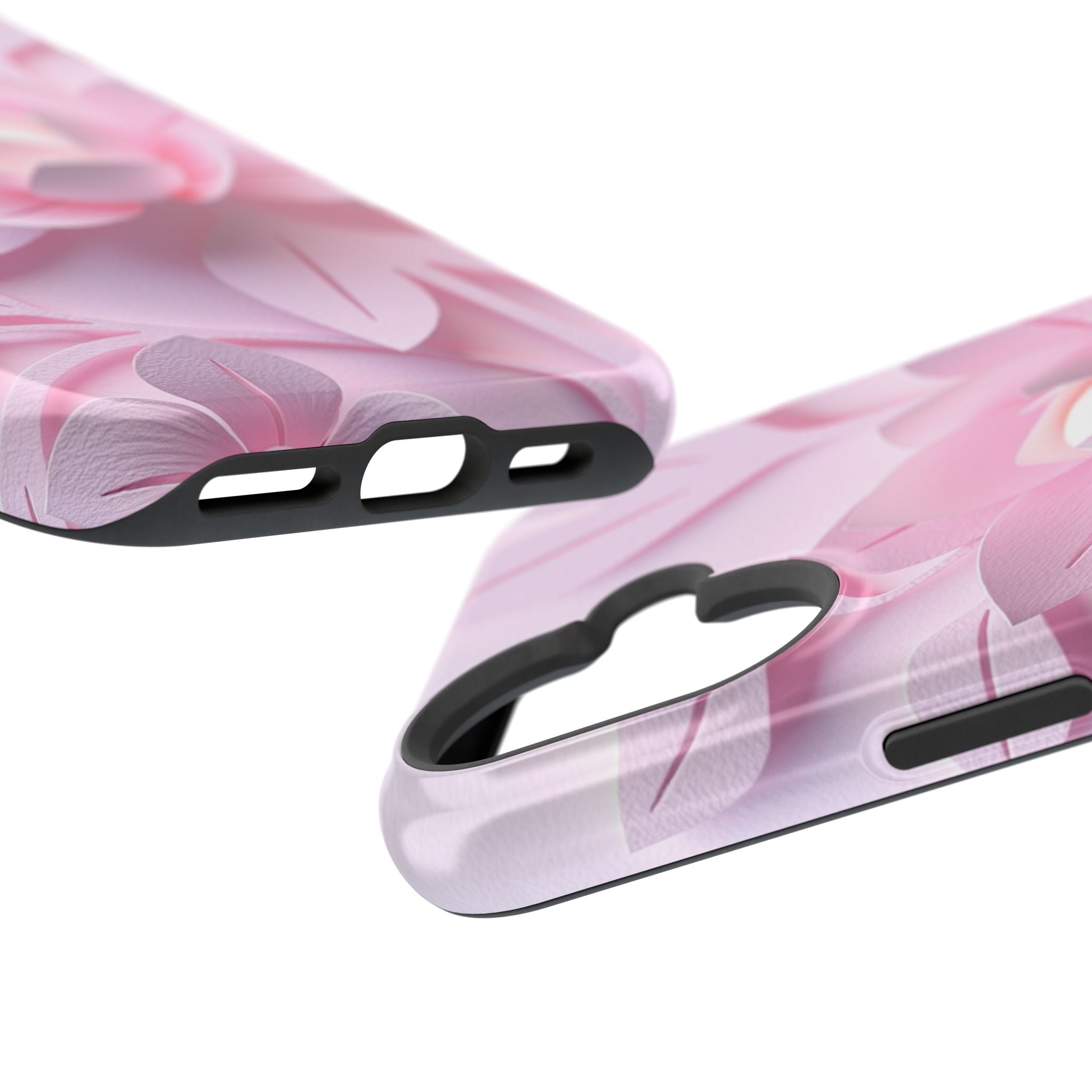 iPhone Floral Geometric Paper Cut Art Slim Everyday Designer Case · iPhone Case