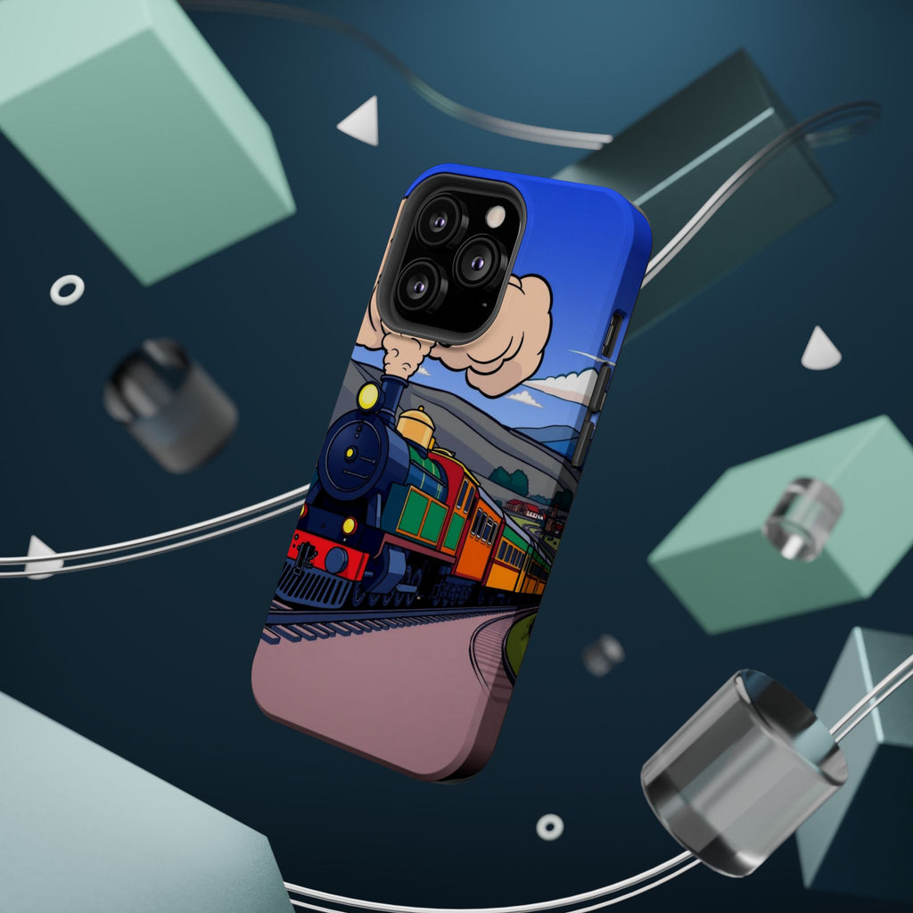 iPhone Steam Locomotive Puff Kids Fun iPhone Phone Case Gift Slim · iPhone Case