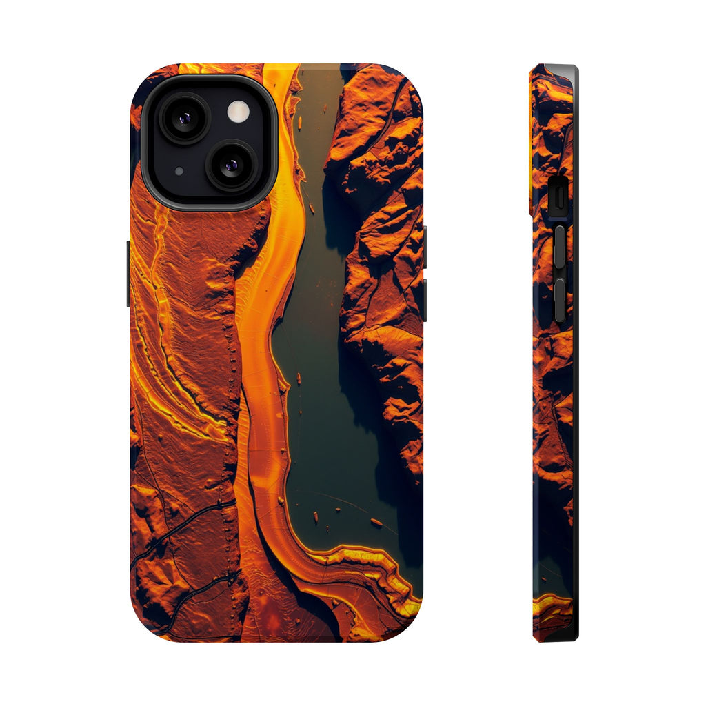 iPhone River Delta Aerial Cinematic Art Slim Everyday iPhone Designer · iPhone C