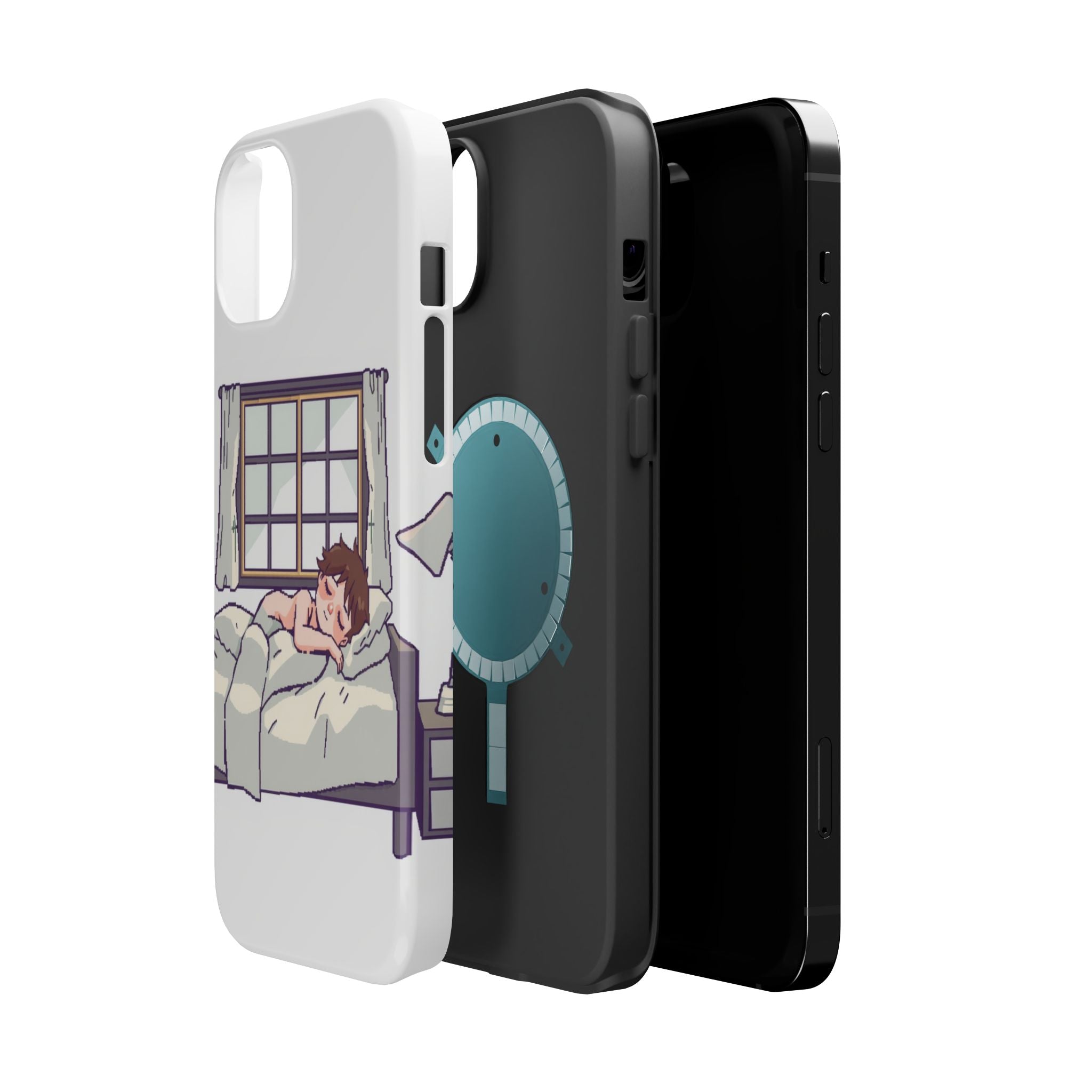 iPhone Do Not Disturb: Napping Bold Art Slim Everyday Designer Case · iPhone Cas