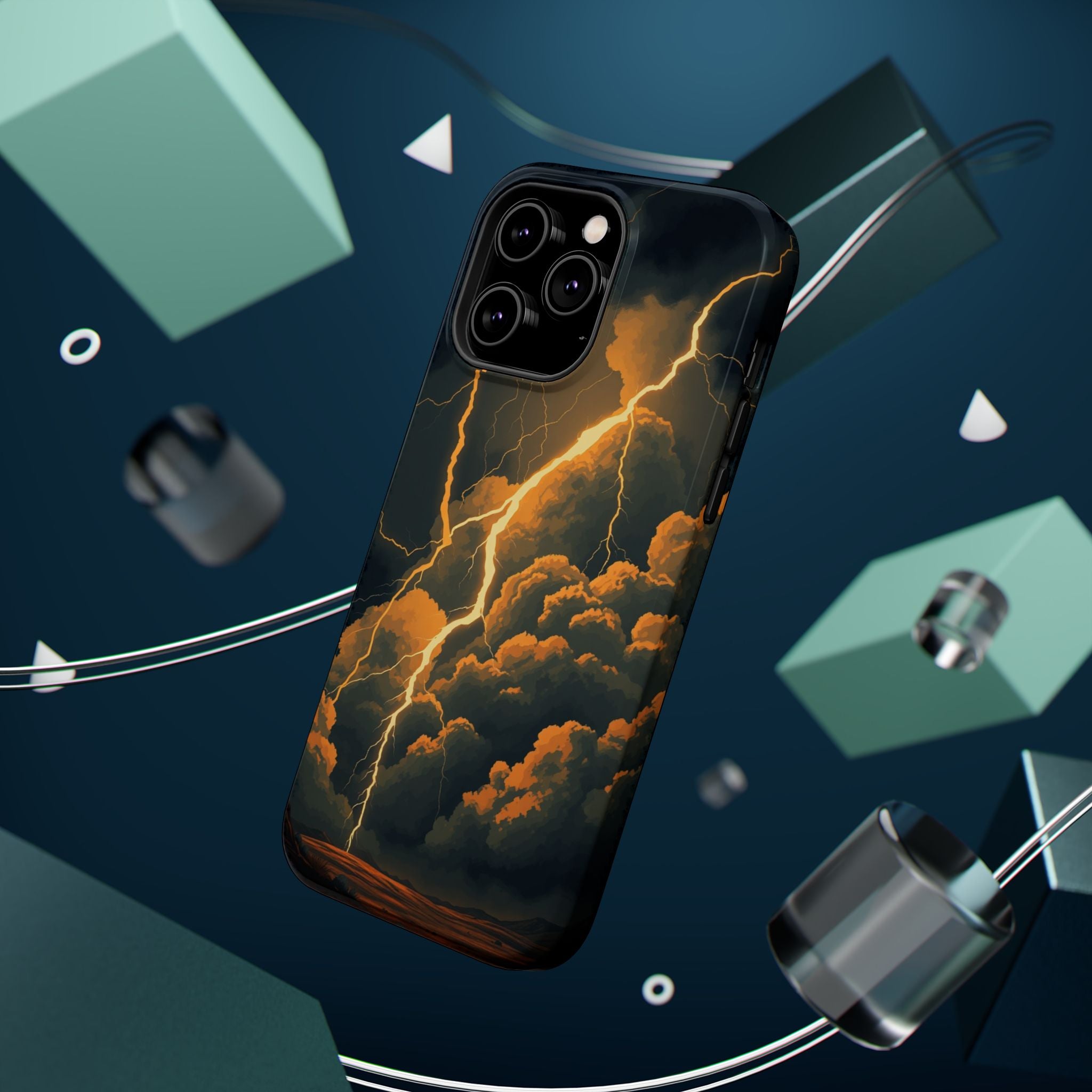 iPhone Vibrant Thunderstorm Sky Design Slim Everyday iPhone 18 Designer · iPhone