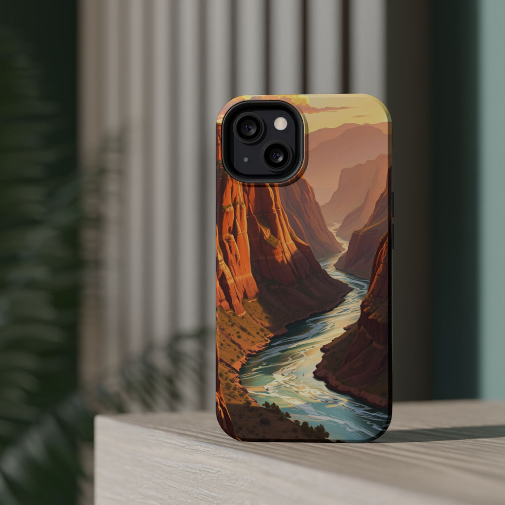 iPhone River Canyon Mystic Art Slim Everyday Designer Case · iPhone Case