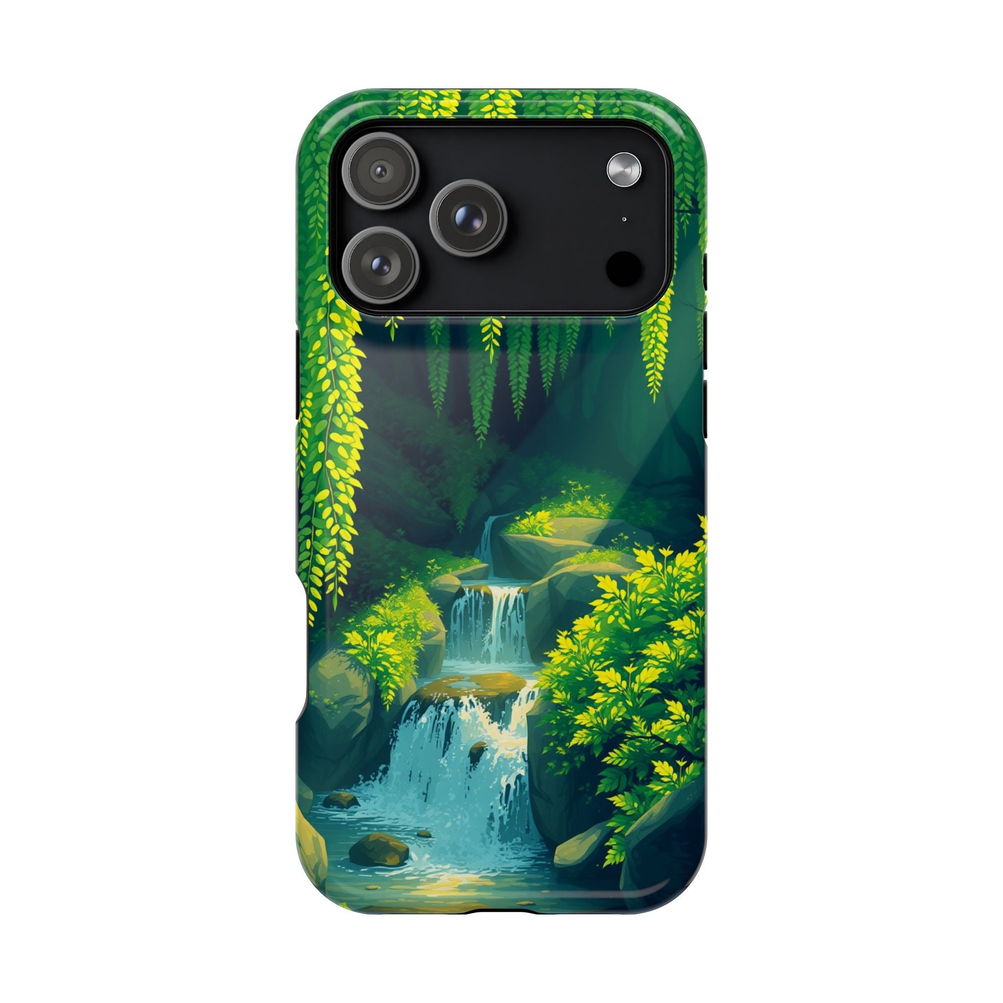 iPhone Earthy Wisteria Cascade Design Slim Everyday iPhone 13 Designer · iPhone