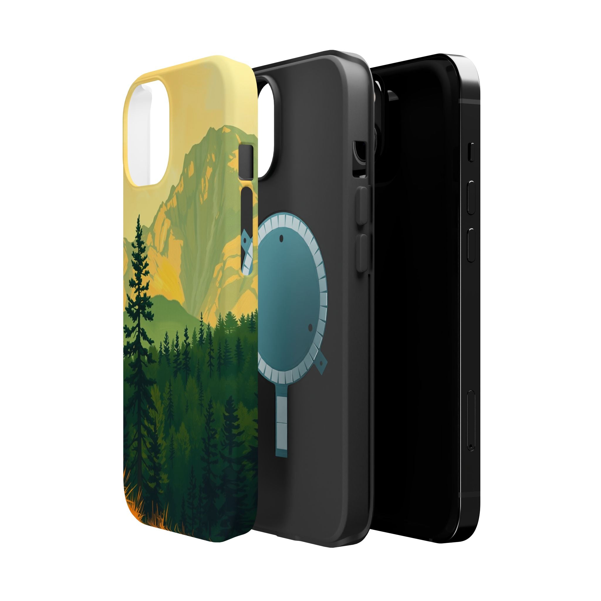 iPhone Pine Ridge Oil Painting Impressionist Slim iPhone Everyday · iPhone Case