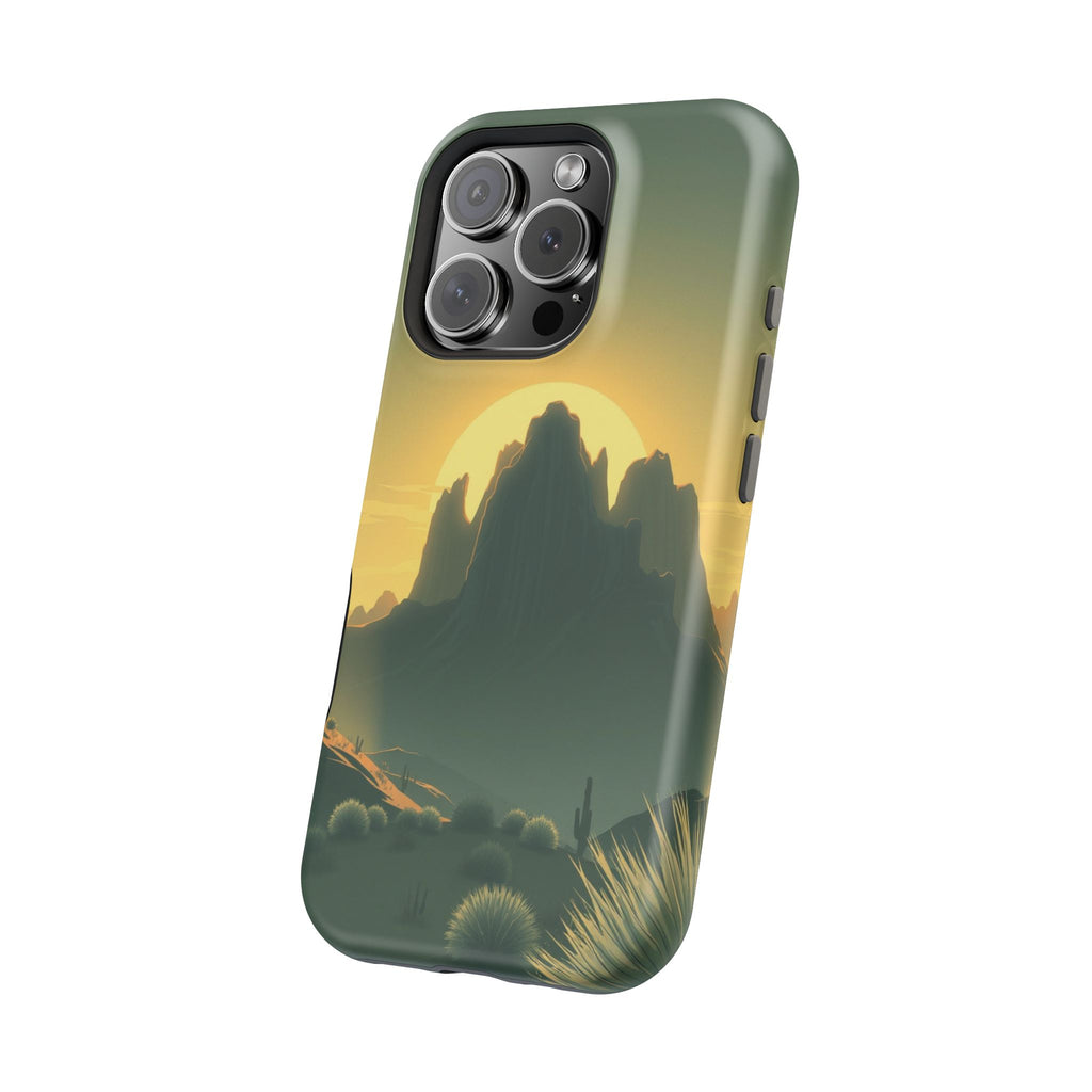iPhone Mesa Sunset Dreamy Ethereal Bold Modern Everyday Snap Case · iPhone Case