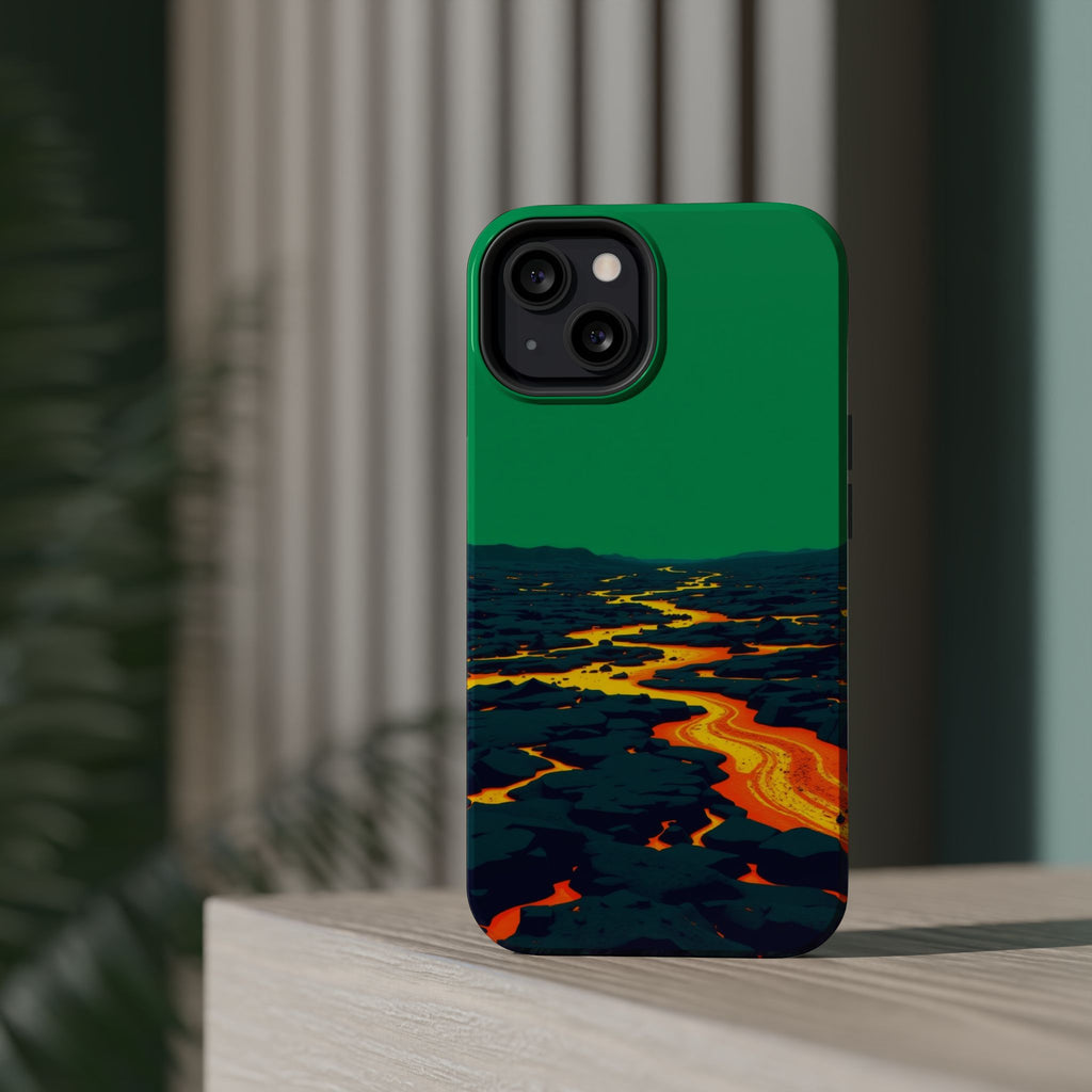 iPhone Lava Field Dreamy Design Slim Everyday Designer Case · iPhone Case