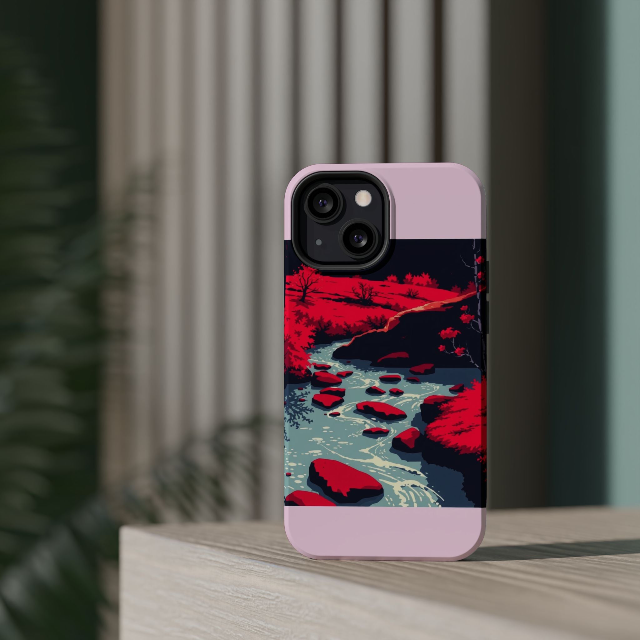 iPhone Spring Creek Cinematic Art 13 Slim Everyday Designer Case · iPhone Case