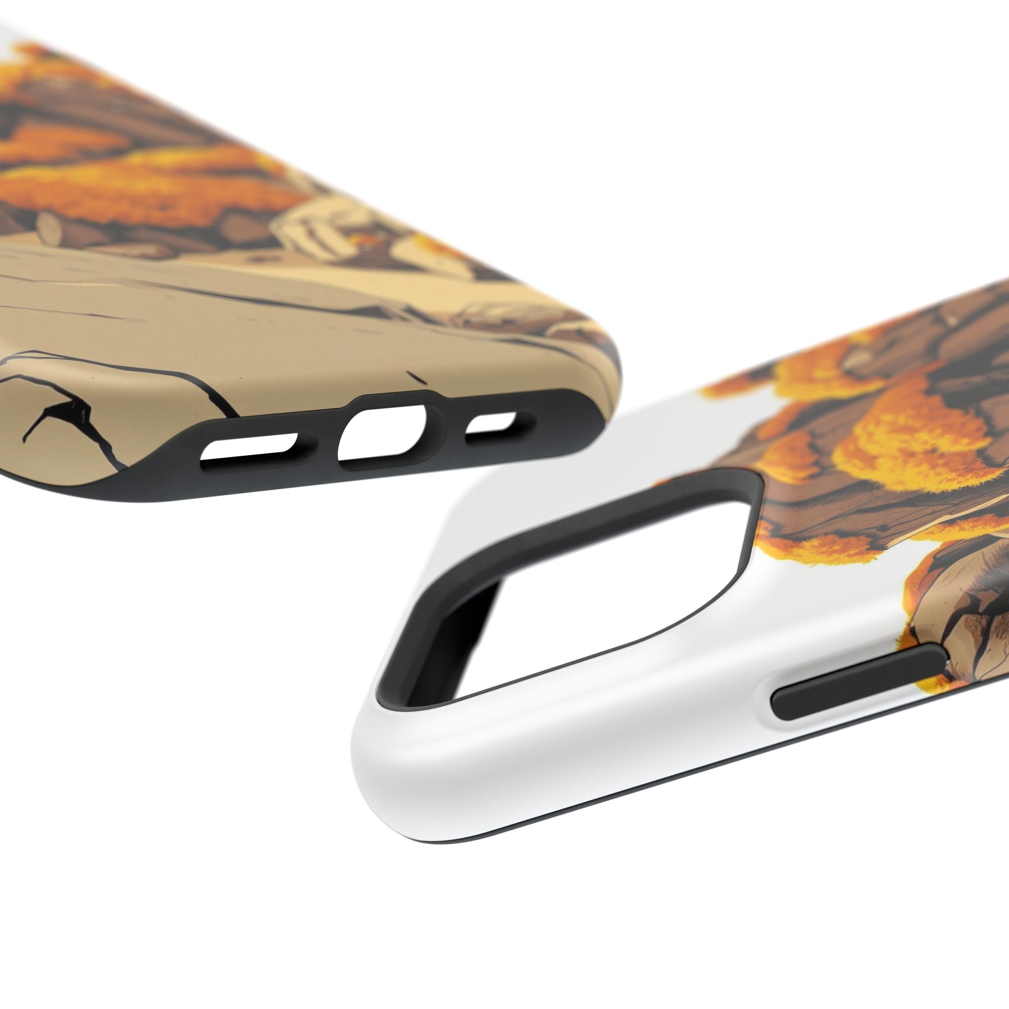 iPhone Moss Covered Rocks Bold Art Bold Modern Everyday Snap Case · iPhone Case